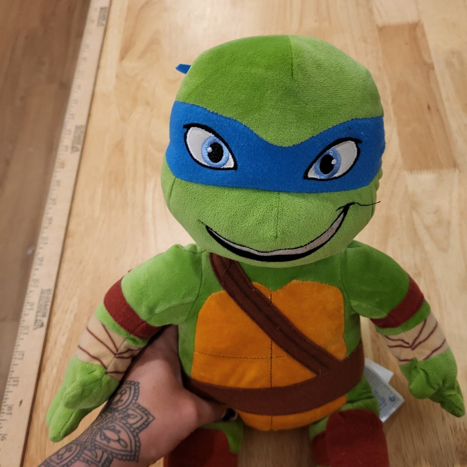 Build a Bear Workshop Leonardo Teenage Mutant Ninja Turtles Plush