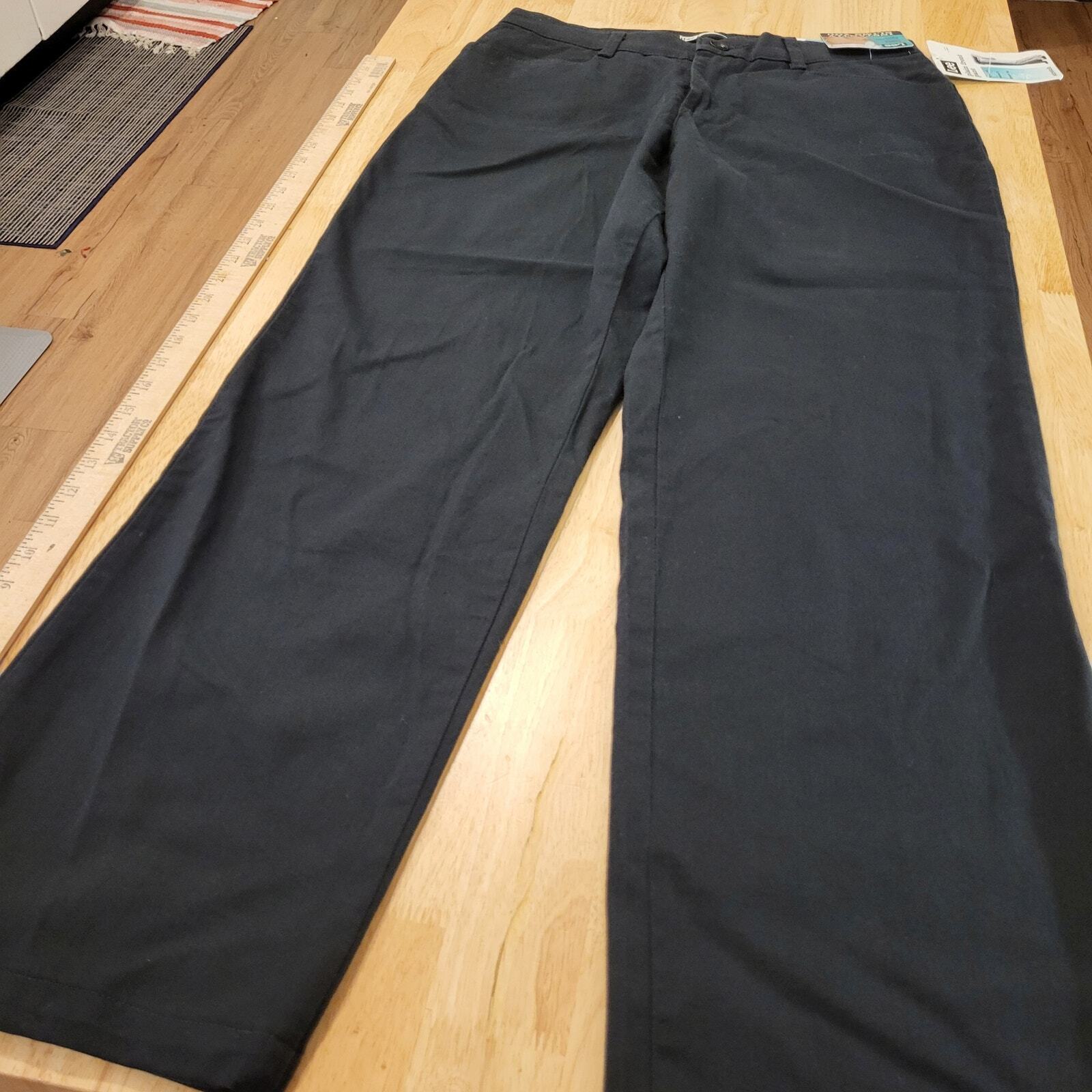 New With Tag Plain Front Stretch Vintage Lee Jeans Relaxed Straight 10/M