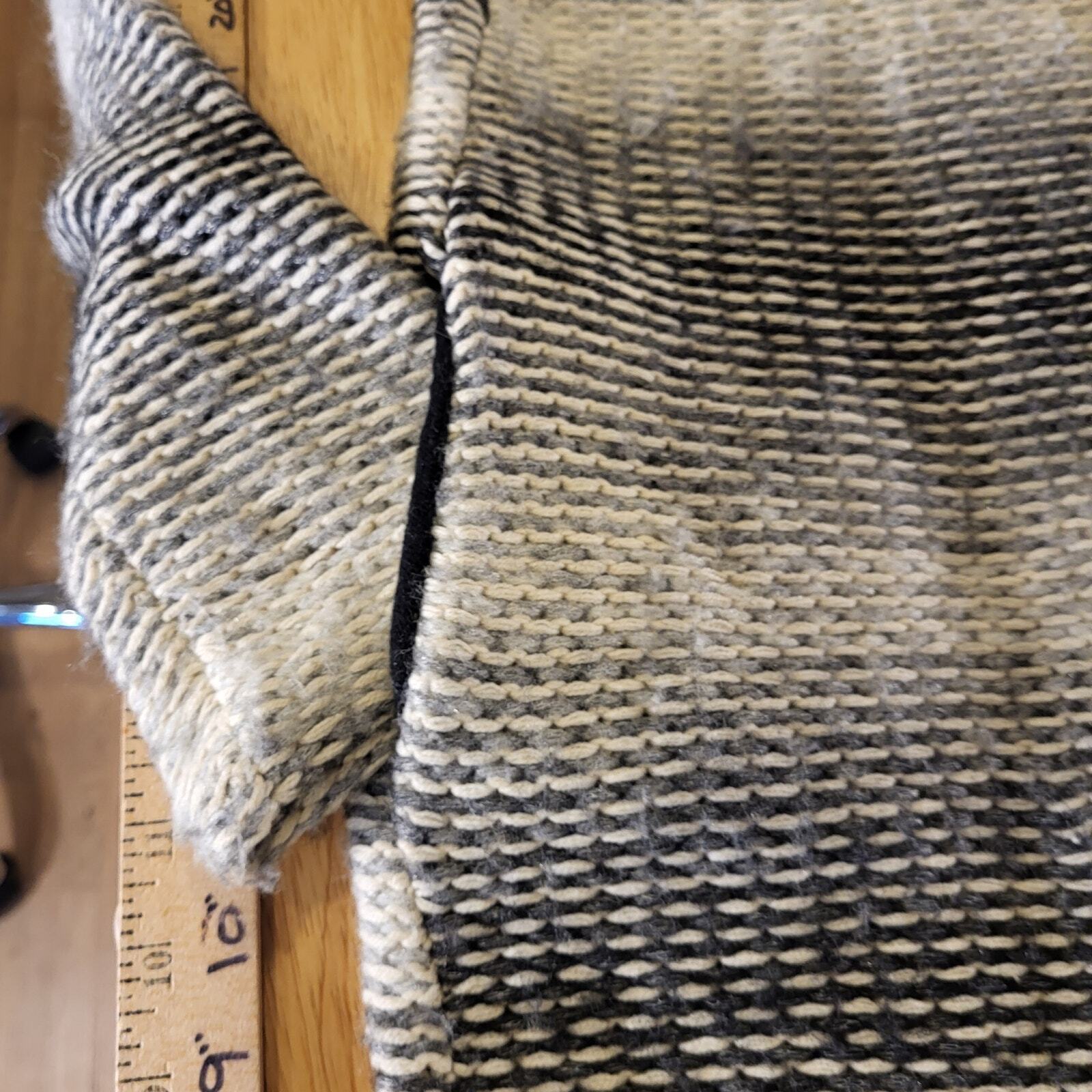 Lucky Brand Knit Trench Sweater Medium 18" Pit to Pit  32" long