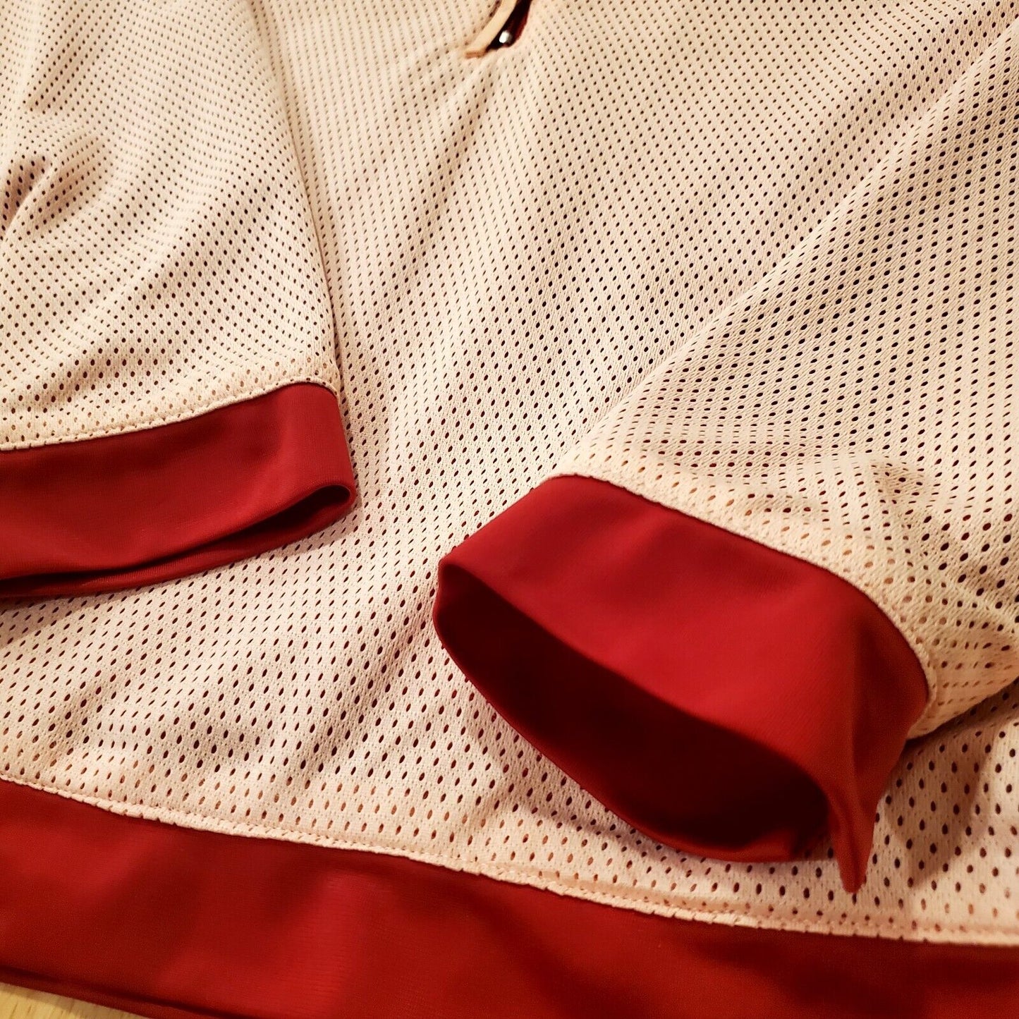 Nike Pink & Red Reversible Zip Front #82 Track & Field Jacket Running 