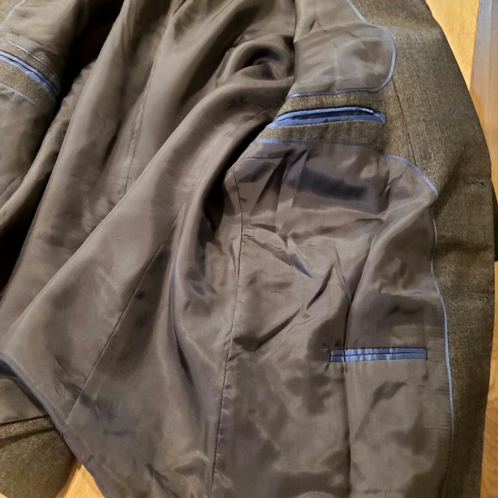 Alexandre London Savile Row Suit Jacket 22" pit to pit 30" shoulder to hem