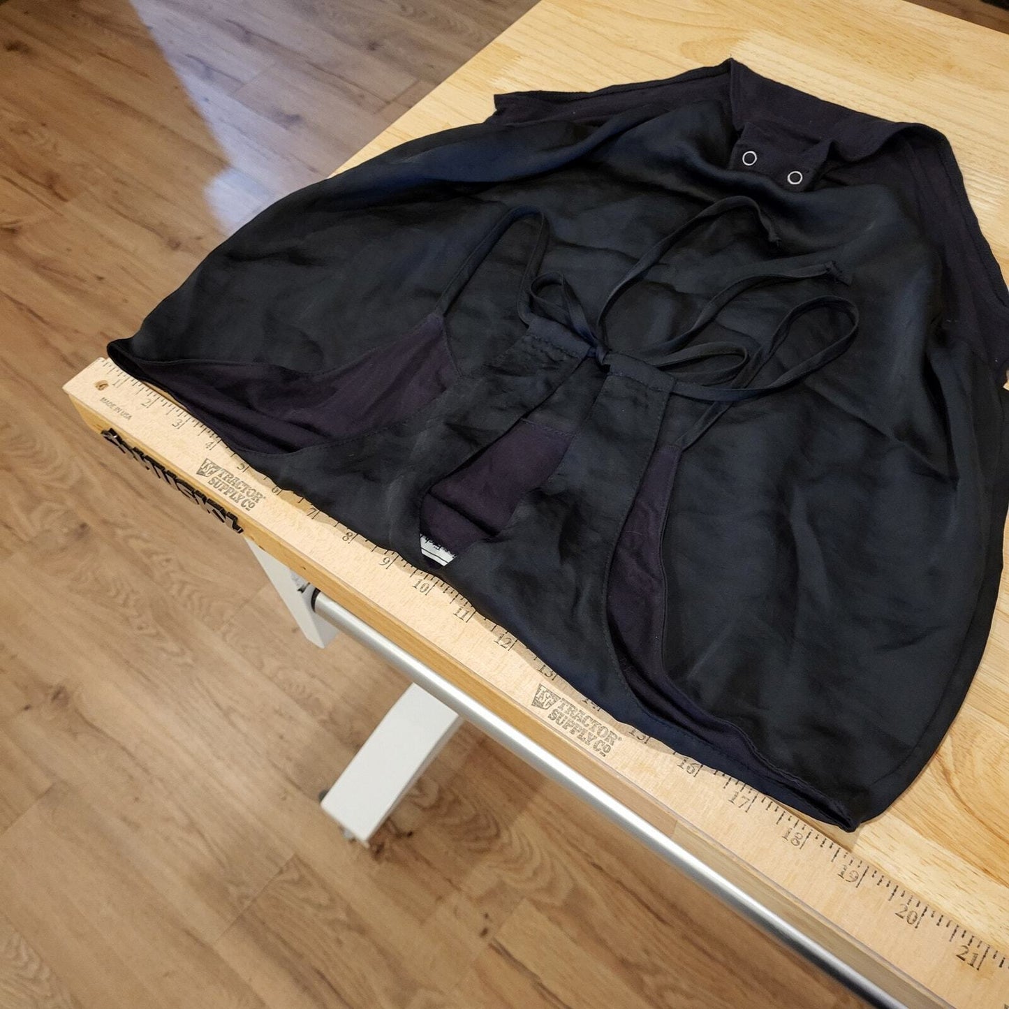 Abercrombie & Fitch Spaghetti Strap Black billowy body suit Medium keyhole 