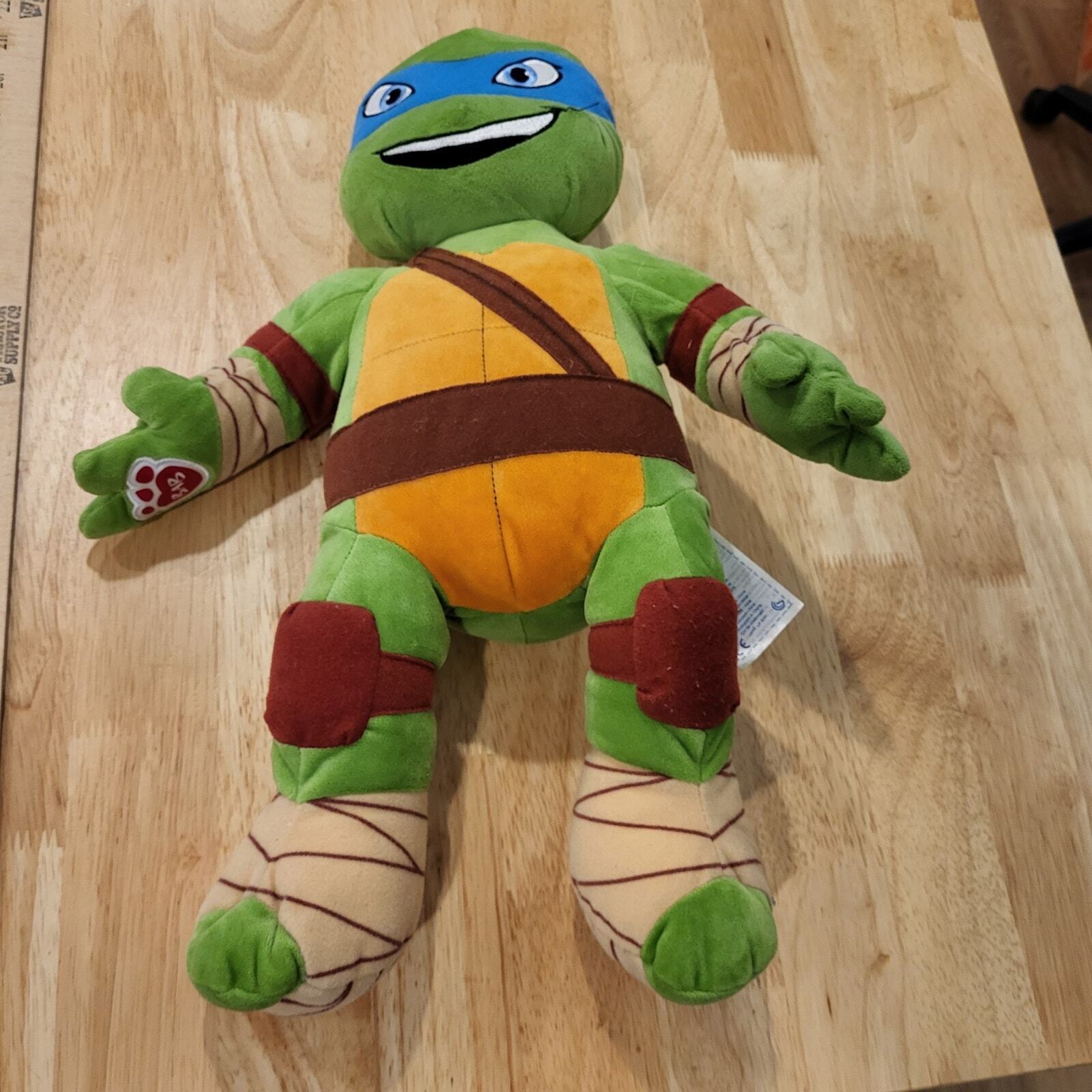 Build a Bear Workshop Leonardo Teenage Mutant Ninja Turtles Plush