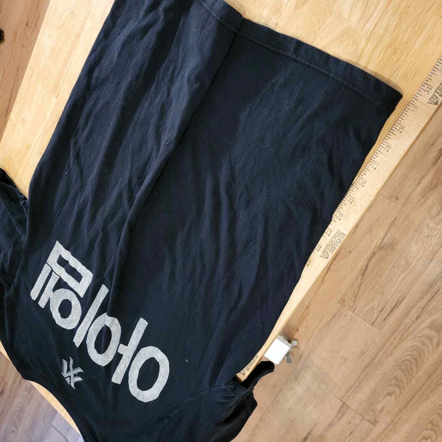 French Korean Mon Bebe Black Tshirt 