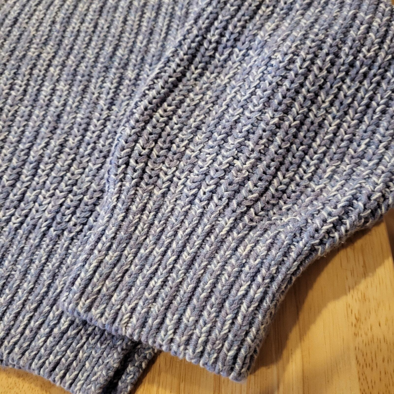 Free People Blue Collared Sweater Slouchy Super Cute Fit Soft XS