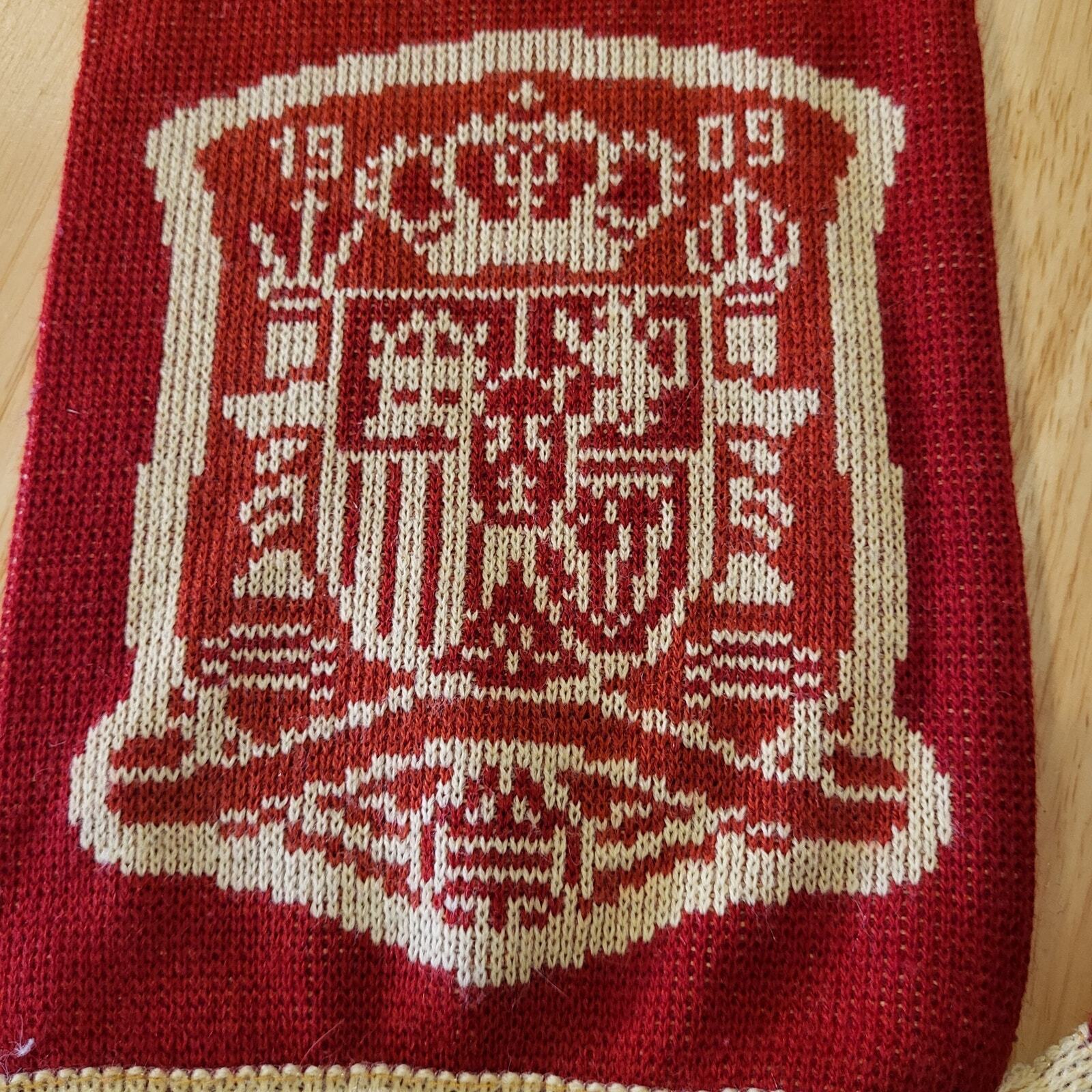 Spain Football Soccer Scarf La Roja Red & Gold Adidas FC