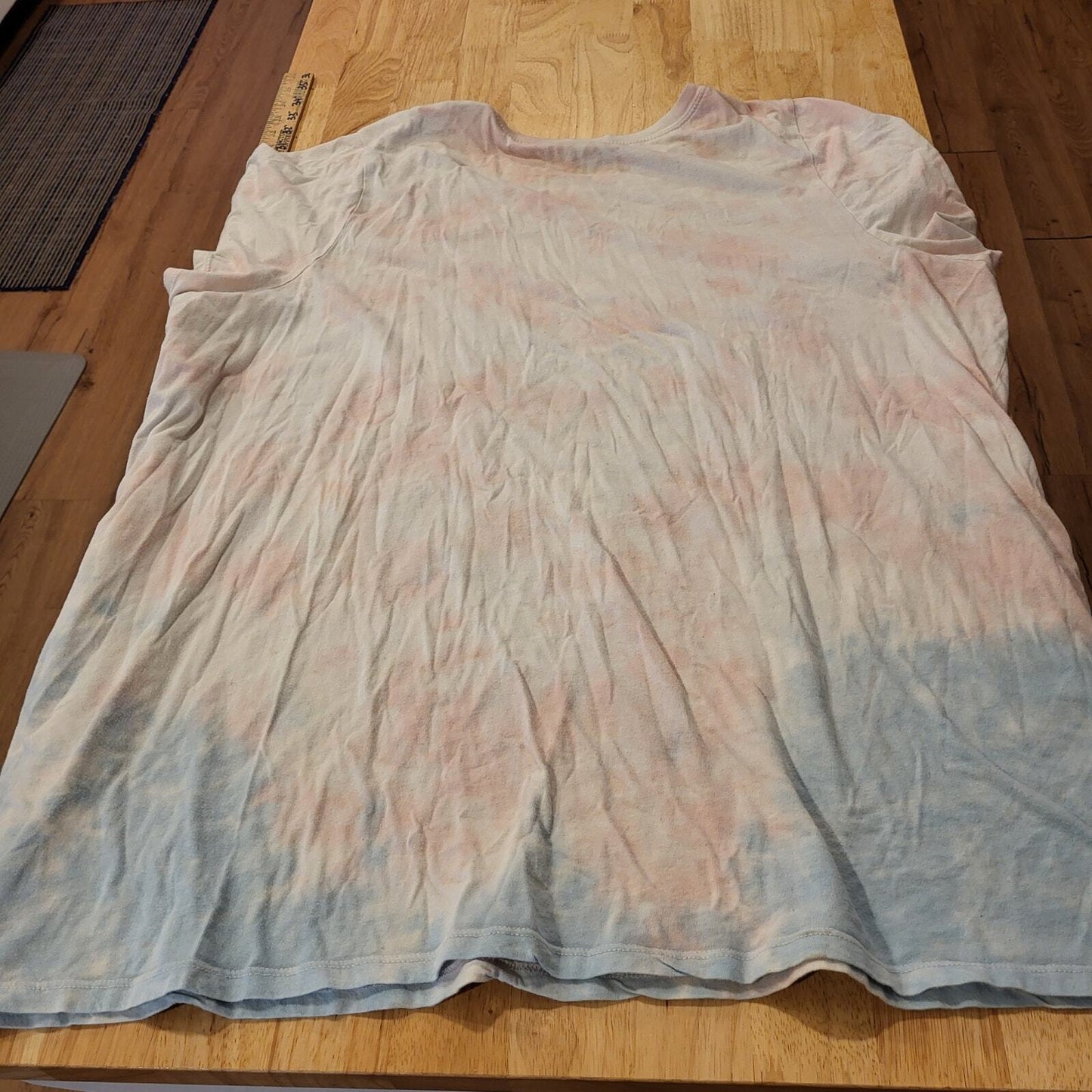 Tie Dye Janis Joplin Oversized T-shirt 26" P2P 30" Long