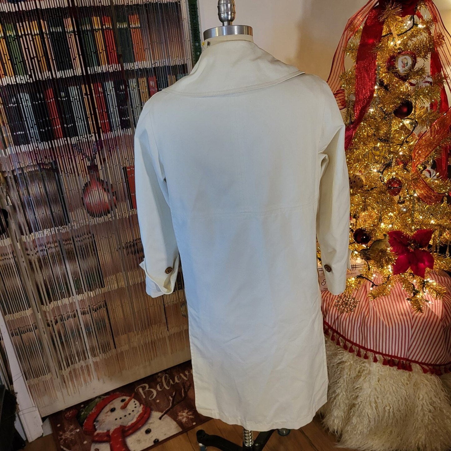 Rare Vintage Misty Harbor 55% Dacron 35% Combed Cotton Rain Repellant 12R