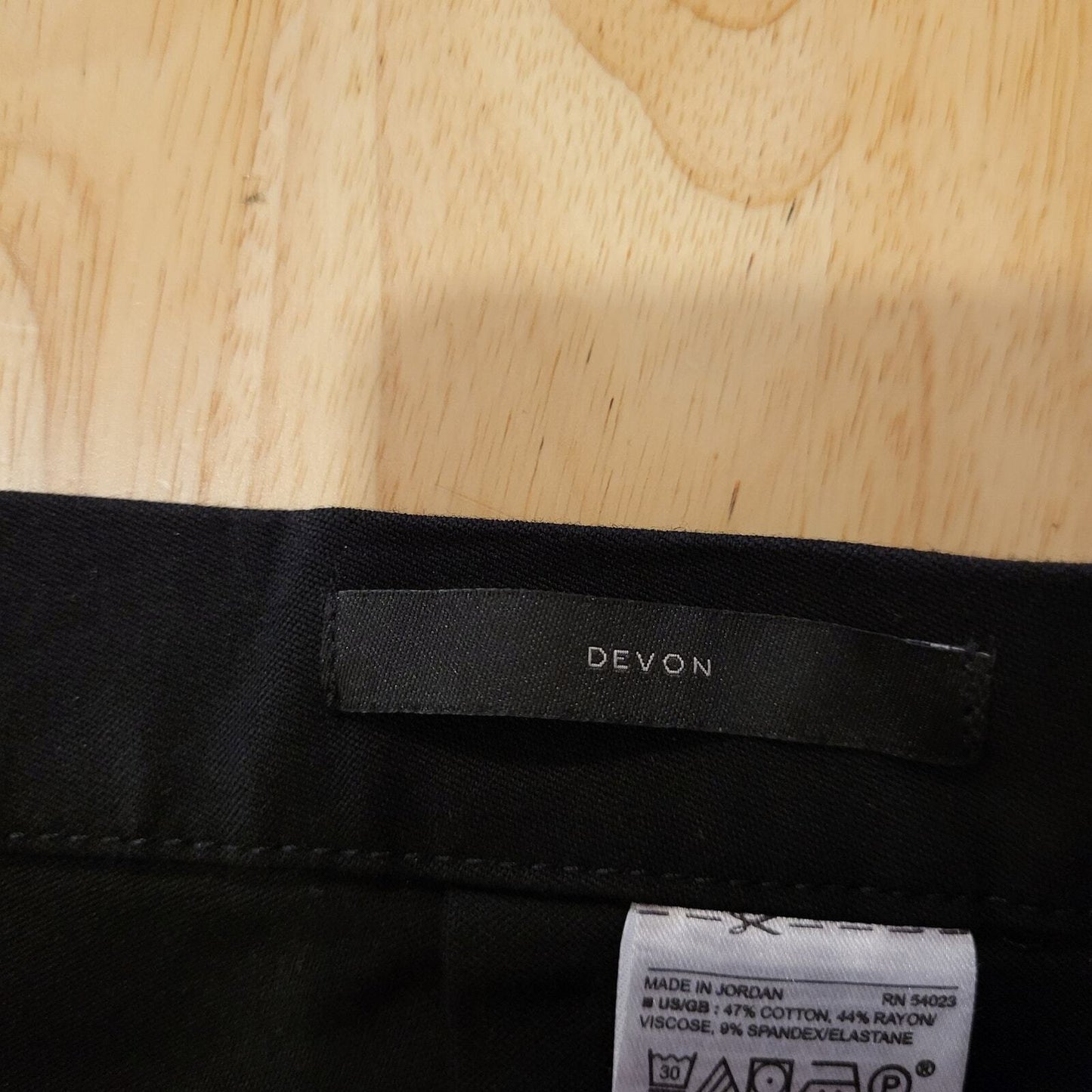 Banana Republic Devon Black High Rise Fitted Through Leg Ankle Slimming Stretch 