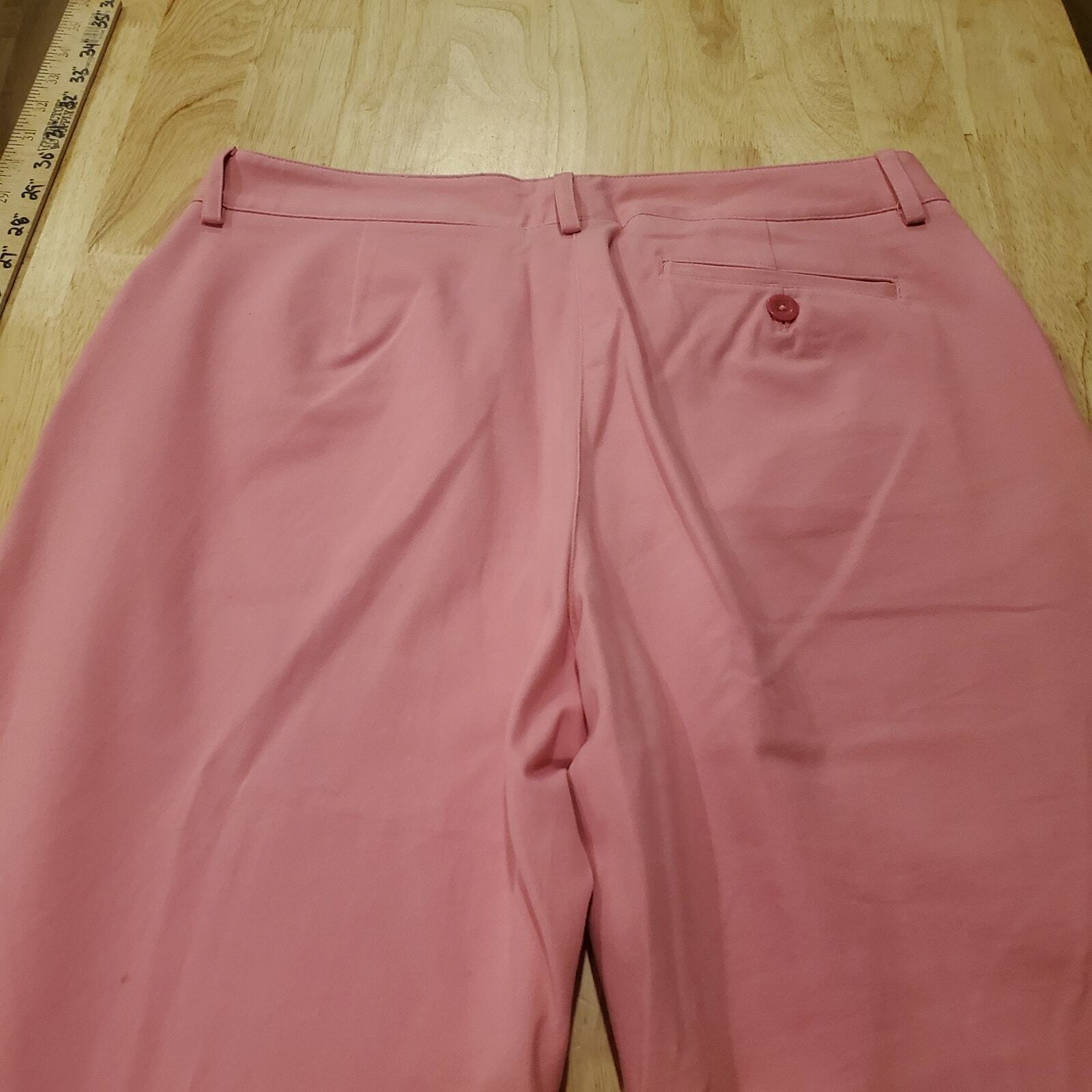 Lilly Pulitzer Pink Ankle Pants 32" Waist Size 6
