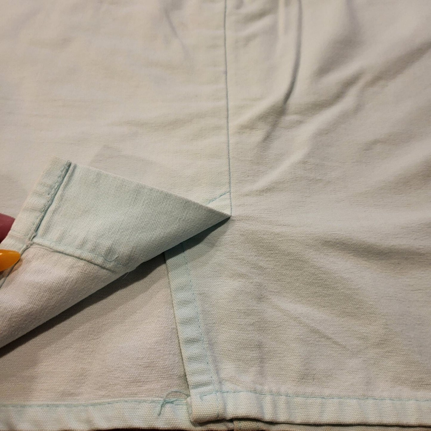 Vintage Cherokee denim baby blue denim pencil skirt 26" Waist