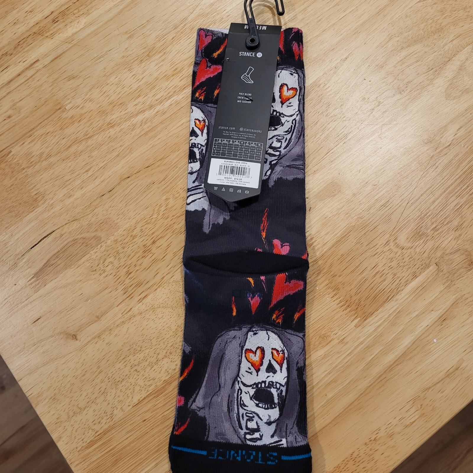 Burning Love Crew Socks