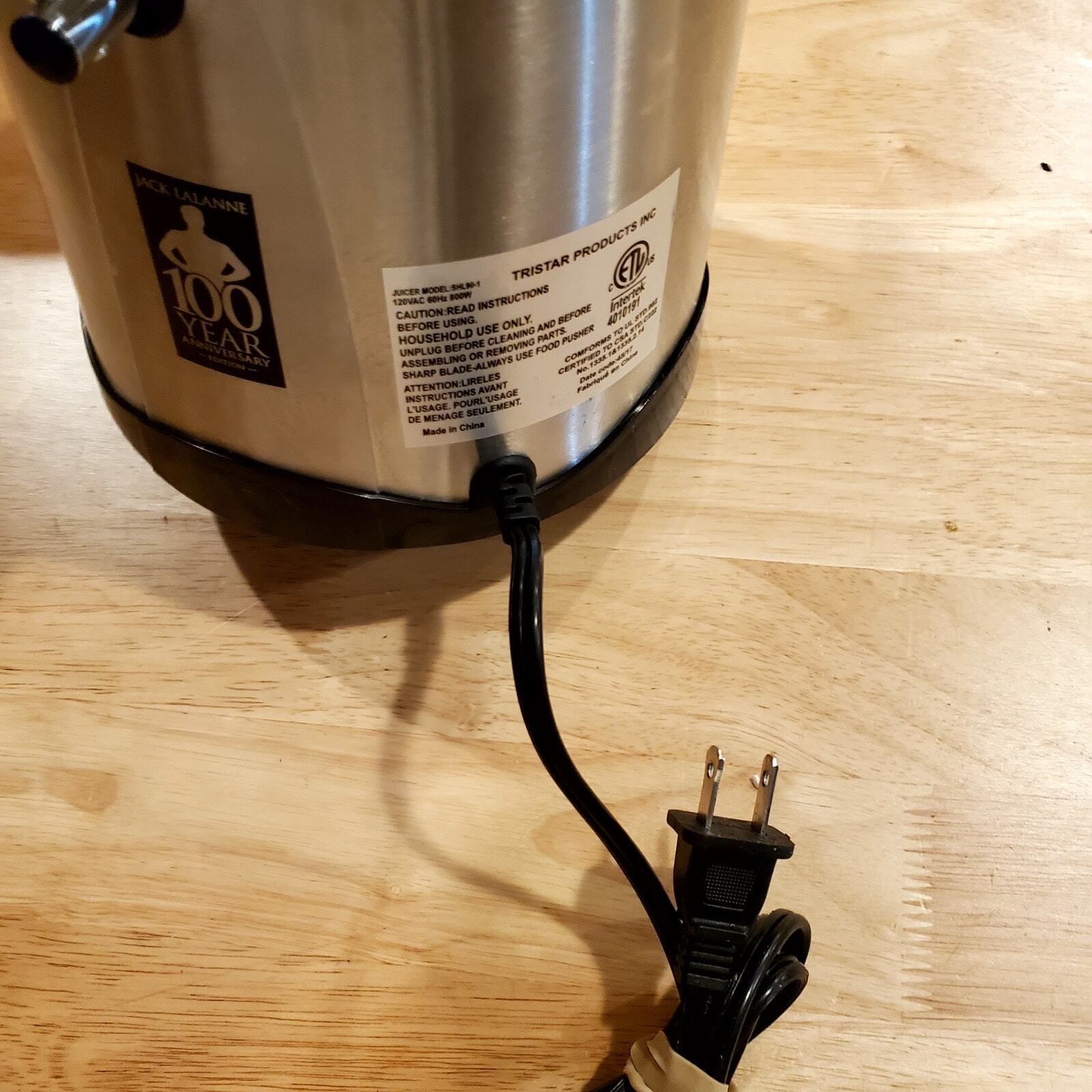 Jack Lalanne's Fusion Juicer Motor SHL90-1 Motor Base 