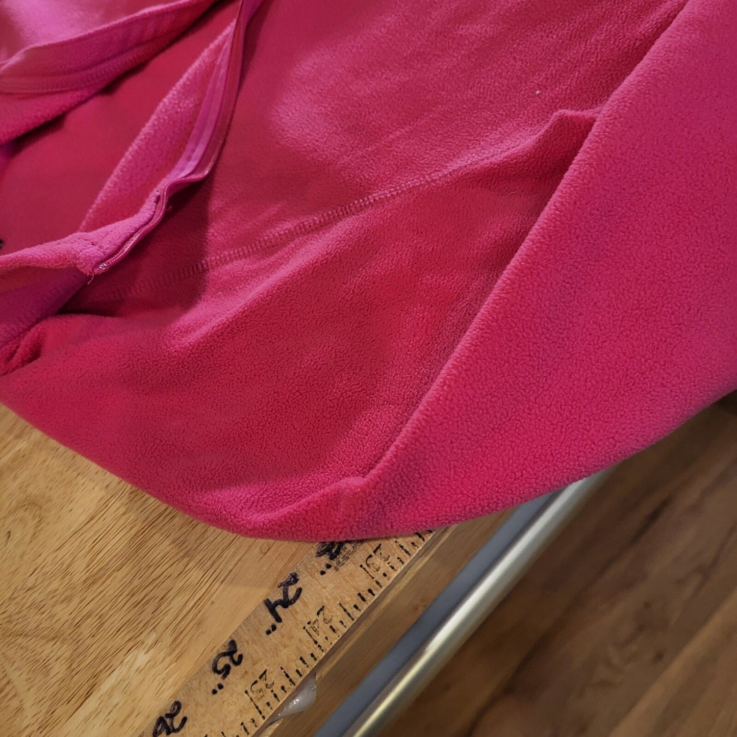 Eddie Bauer Pink Fleece 1/4 Zip Long Sleeve Pullover Tall Medium