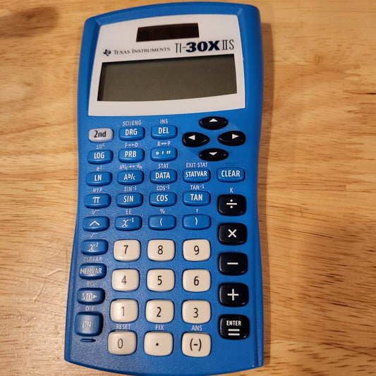 Texas Instrument Ti-30x IIS Calculator Blue 