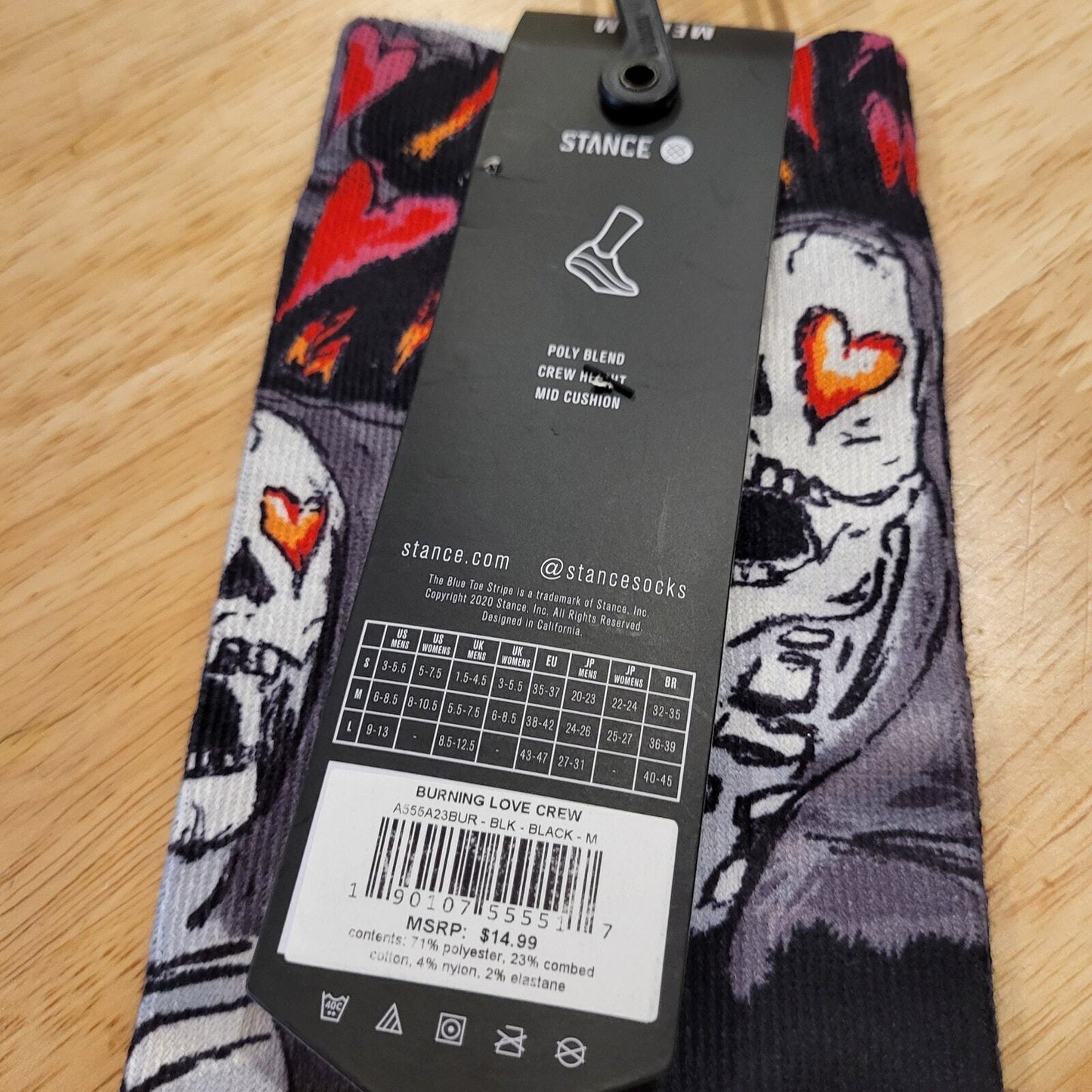 Burning Love Crew Socks
