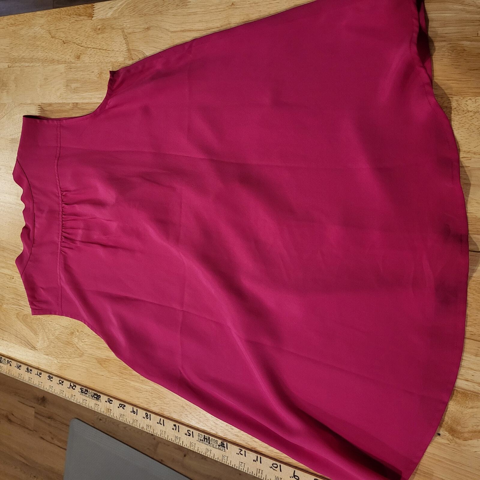 Lilly Pulitzer Pink Sleeveless Button Up Collared Blouse XS