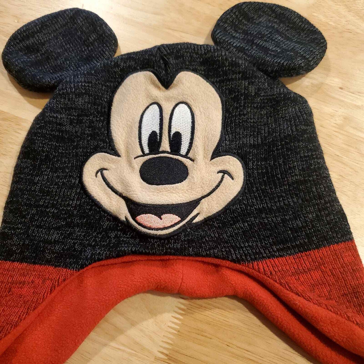 Mickey Mouse Kids Winter Hat Ear Flaps 