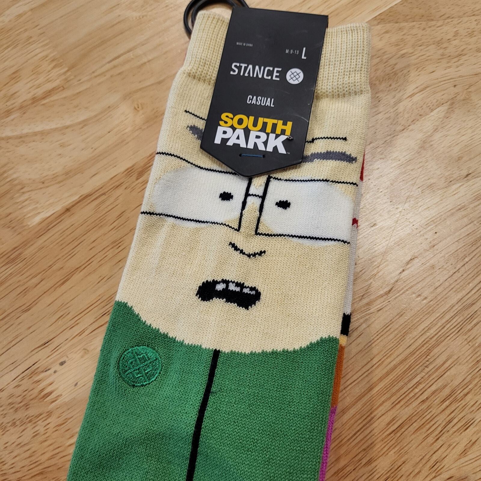 Stance South Park Mr. Garrison Crew Socks Large