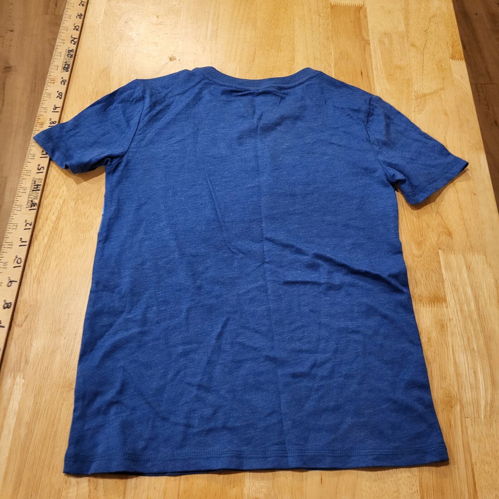 Kids Eddie Bauer Blue T-shirt Never Worn 7/8 Small 14" Pit to Pit