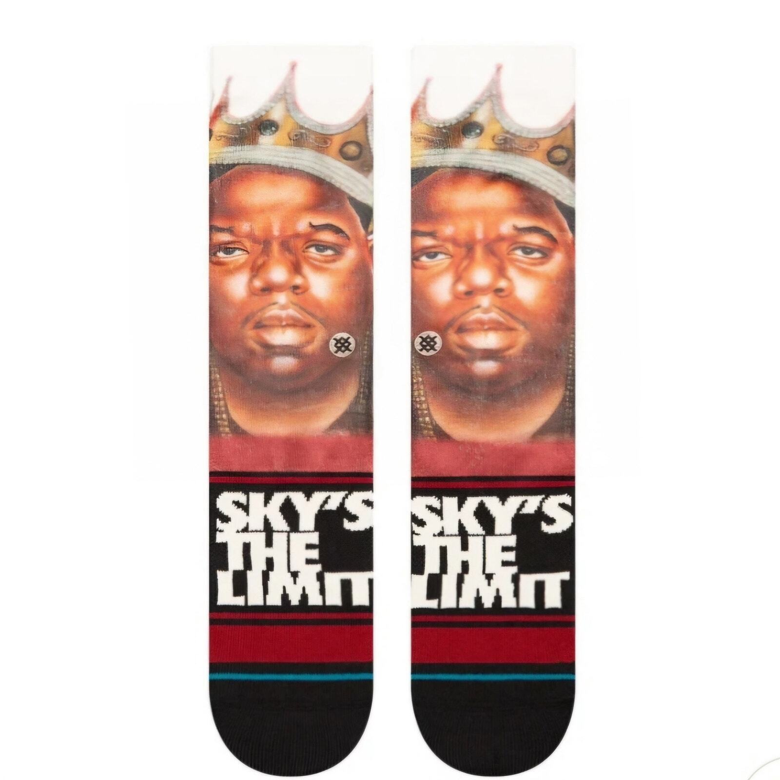 NWT Notorious B.I.G. X Stance Sky's The Limit Crew Socks
