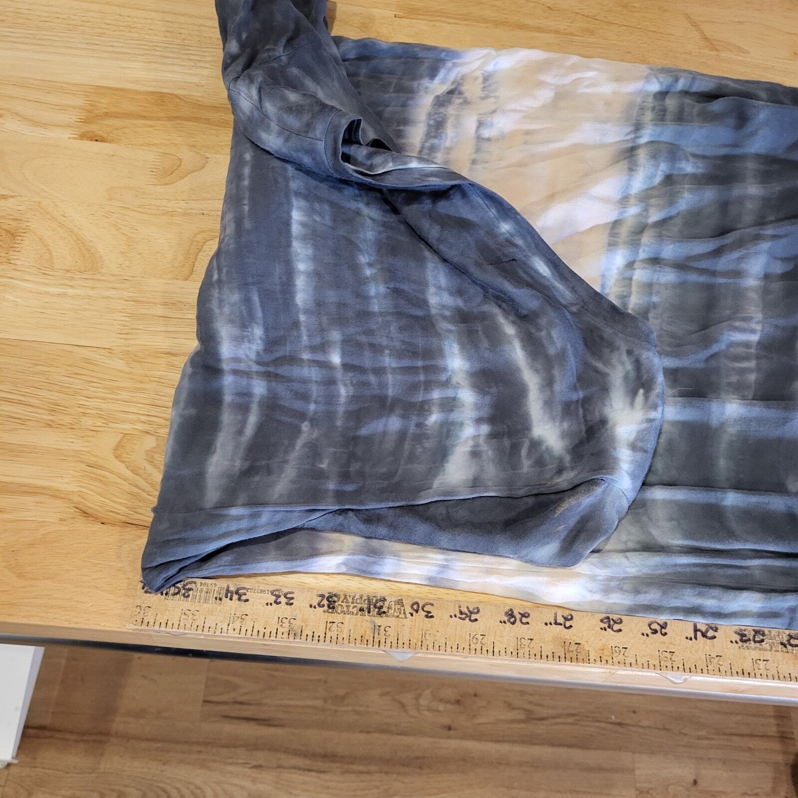 Dolan Left Coast Collection Tie Die Super Soft Long Sleeve T-shirt Dress Medium
