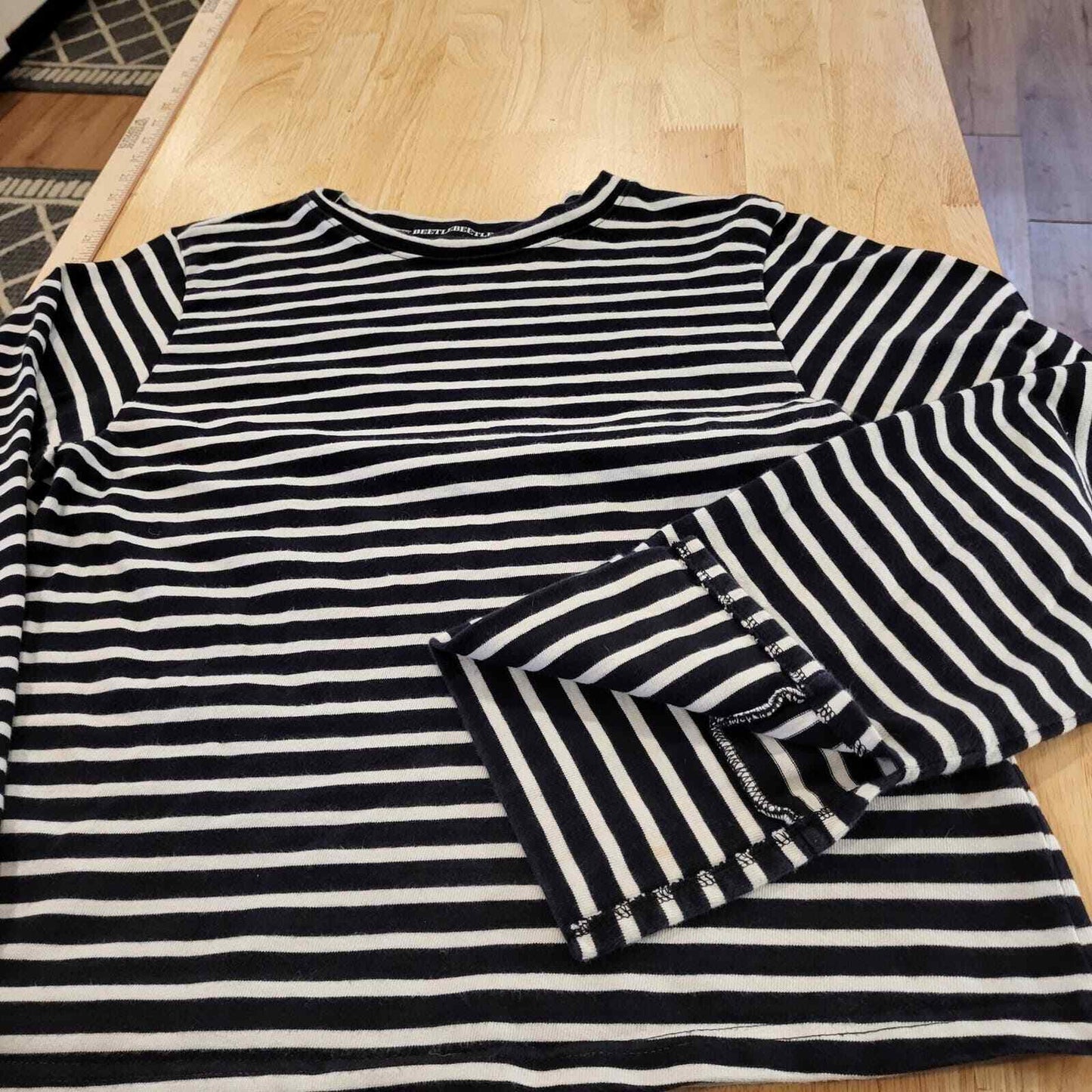 100% Cotton Beetlebeetle Long Sleeve Jersey Top 