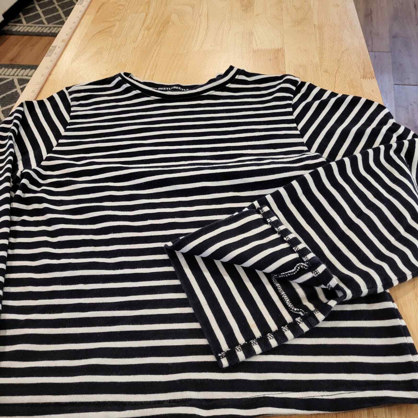 100% Cotton Beetlebeetle Long Sleeve Jersey Top 