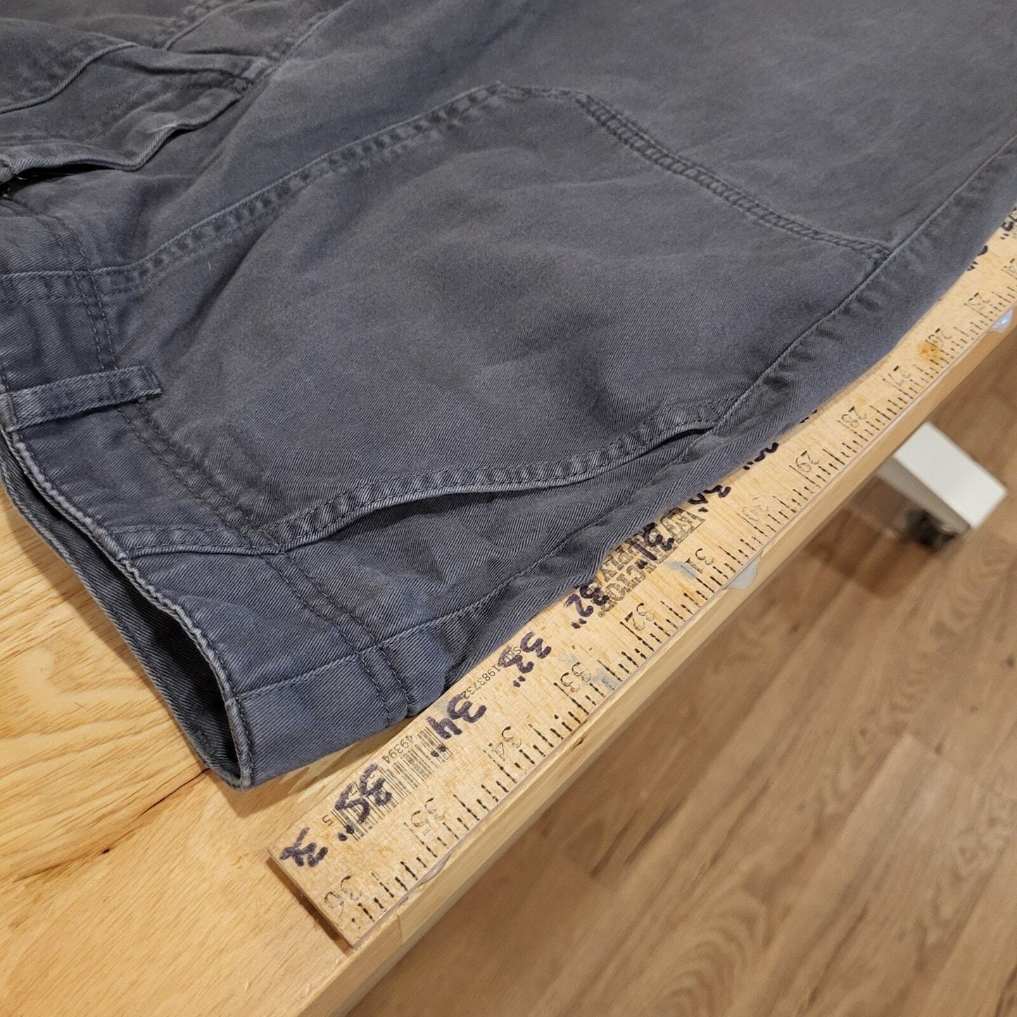 Gray L.L. Beans Favorite Fit Chinos Size 6P Pants 30" Waist 26" Inseam 