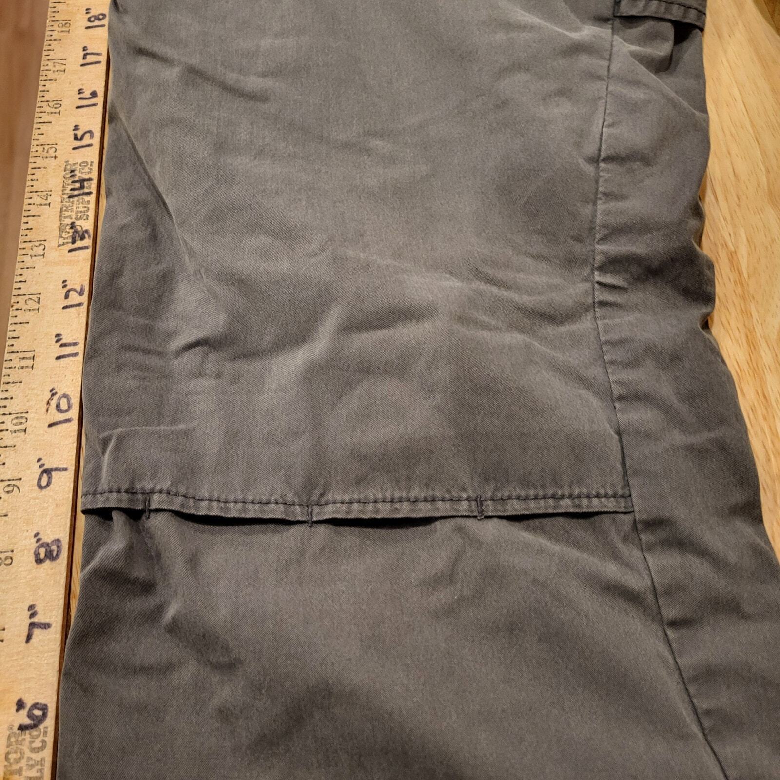 Kuhl Radikal Men's Charcoal Pants Pocket Knee Detail (Some Wear & Staining)