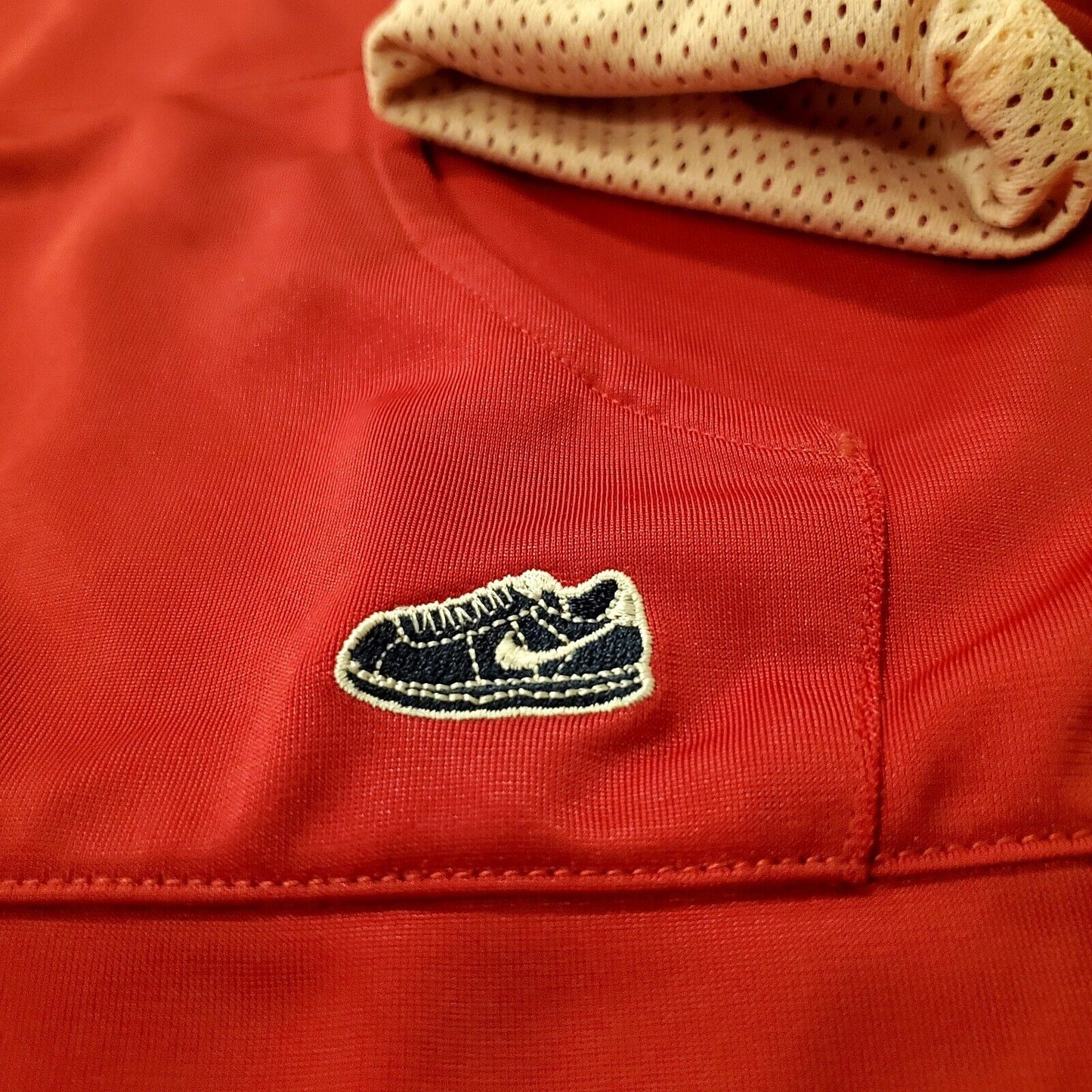 Nike Pink & Red Reversible Zip Front #82 Track & Field Jacket Running 