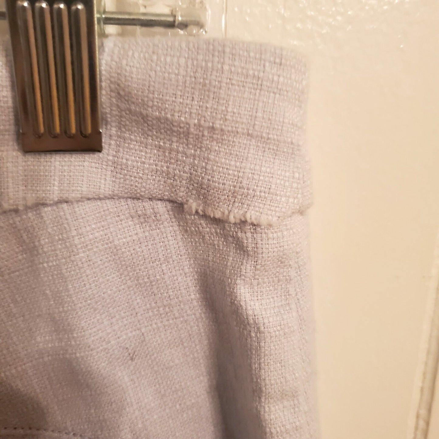 Anthropology The Essential Slim Pant Beige  Size 8 32" Waist 11" Rise 27" Inseam