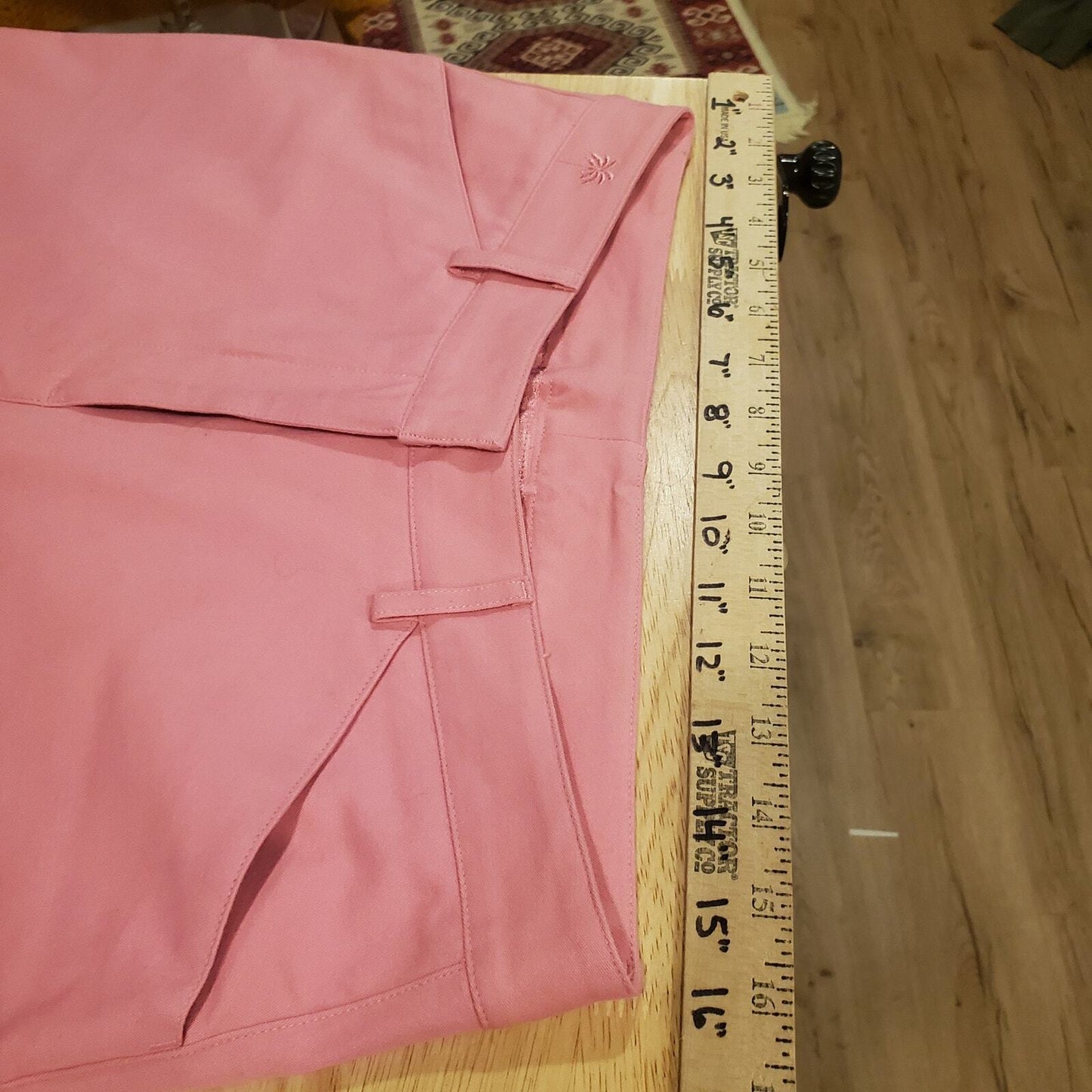 Lilly Pulitzer Pink Ankle Pants 32" Waist Size 6