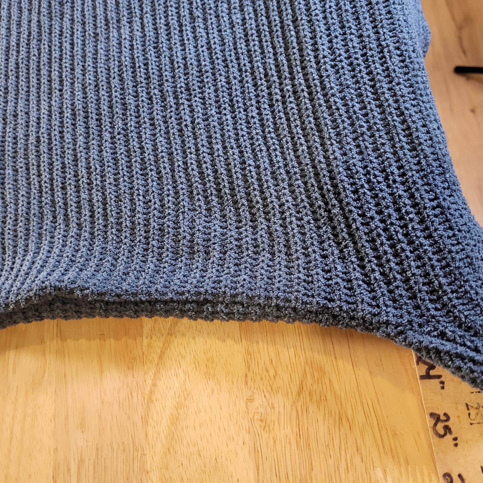 American Eagle Outfitters Turquoise Blue Chenille Oversized Sweater XS