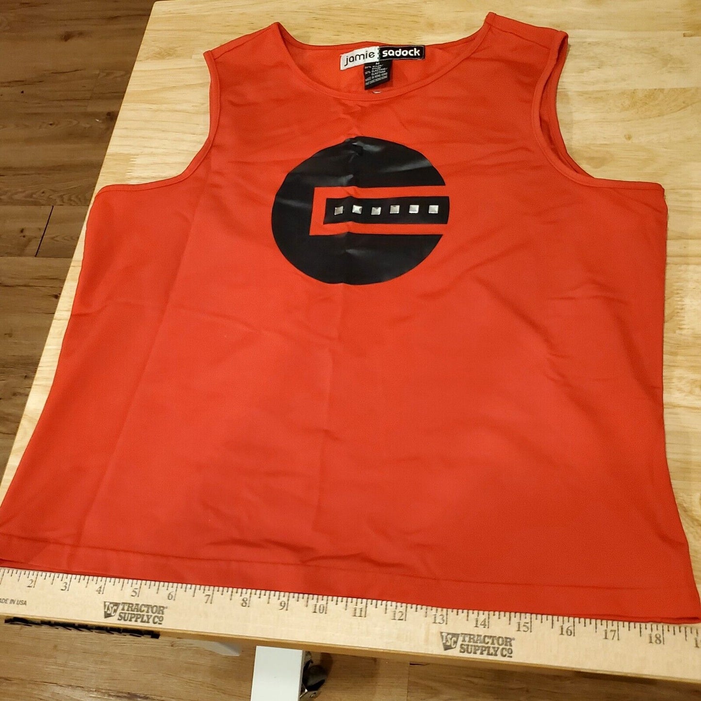Red Jaime Sadock Golf Shirt Medium