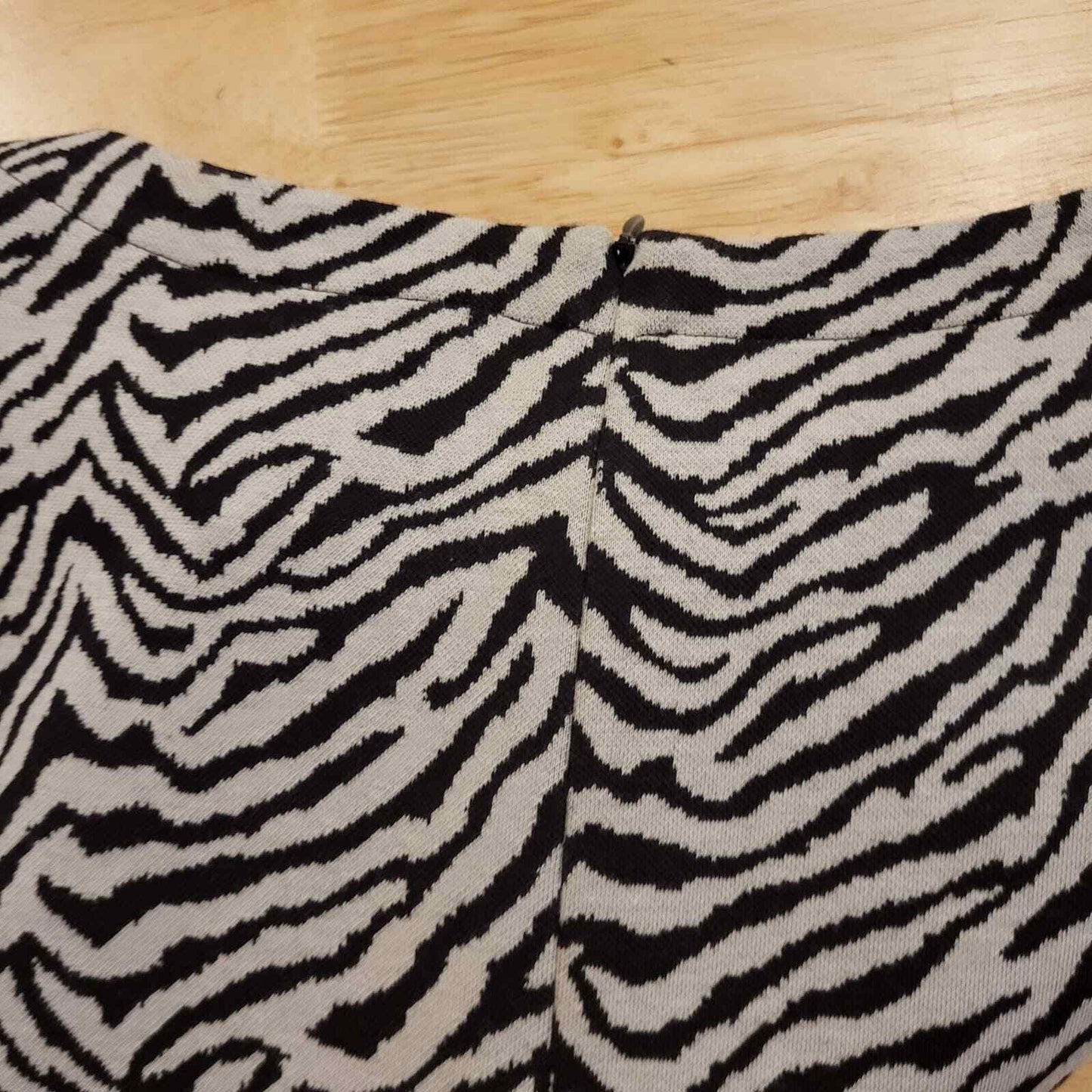 Animal Print Knit Doncaster Maxi Dress  3/4 Sleeve 23" pit to pit