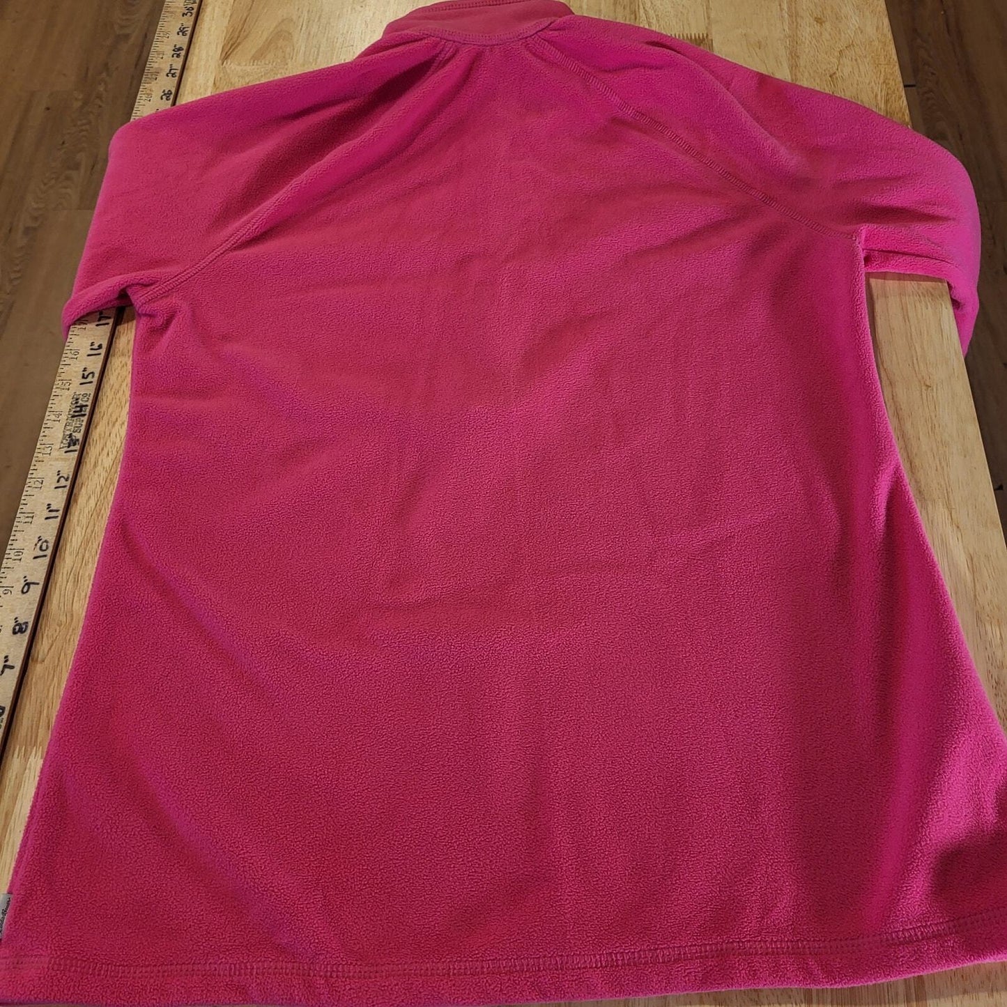 Eddie Bauer Pink Fleece 1/4 Zip Long Sleeve Pullover Tall Medium