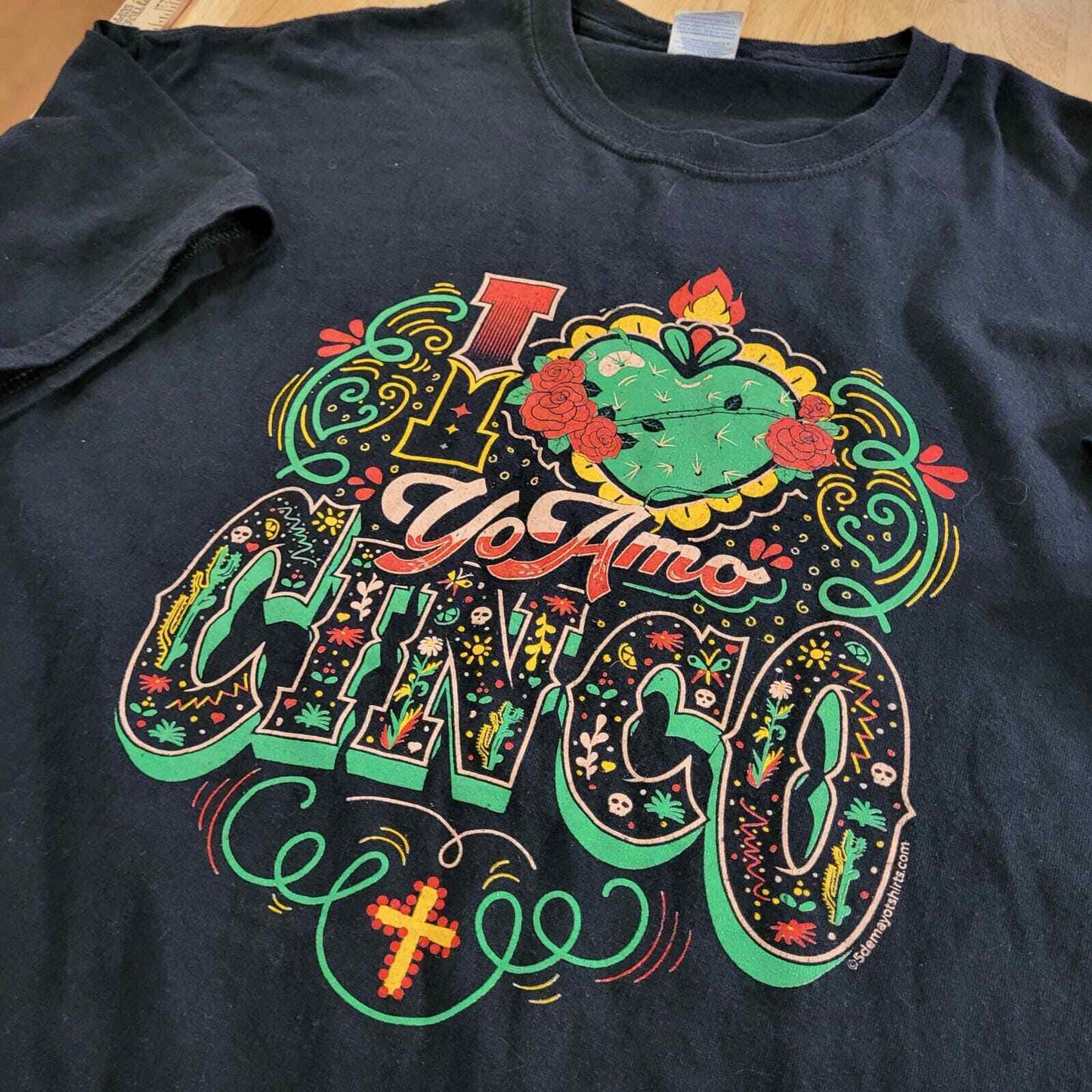 Mexican Restaurant Tshirt Lrg. Cinco De Mayo