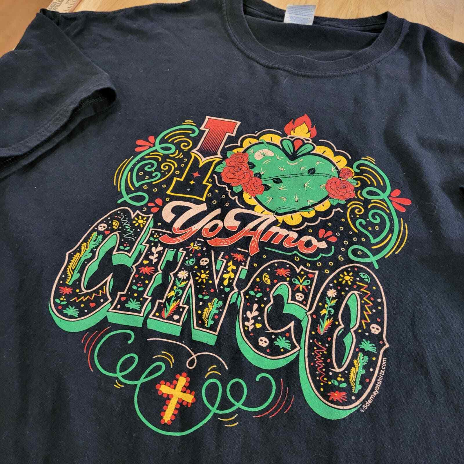 Mexican Restaurant Tshirt Lrg. Cinco De Mayo
