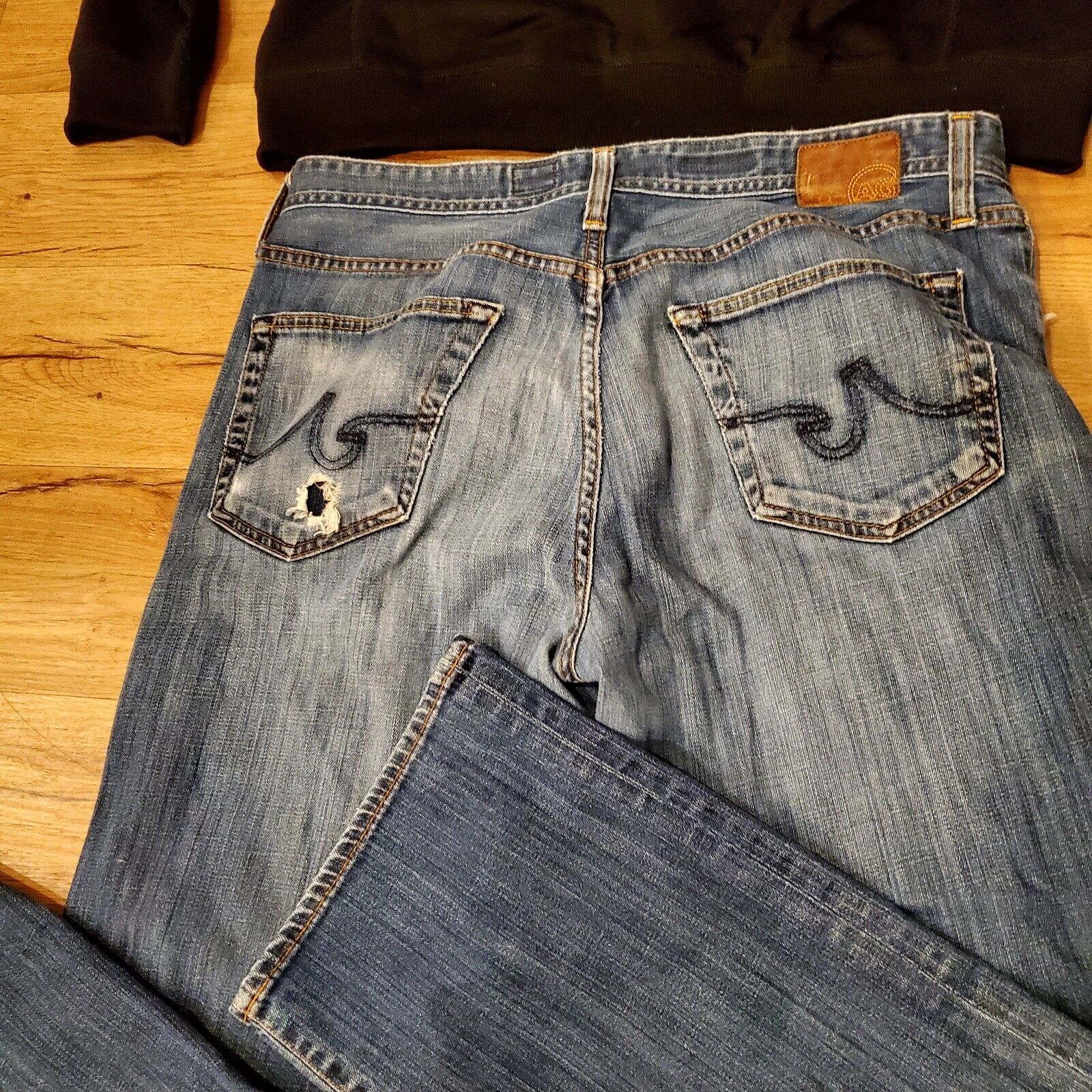 Adriano Goldschmied Jeans The Protege Straight Leg 36x32 Made in the USA 