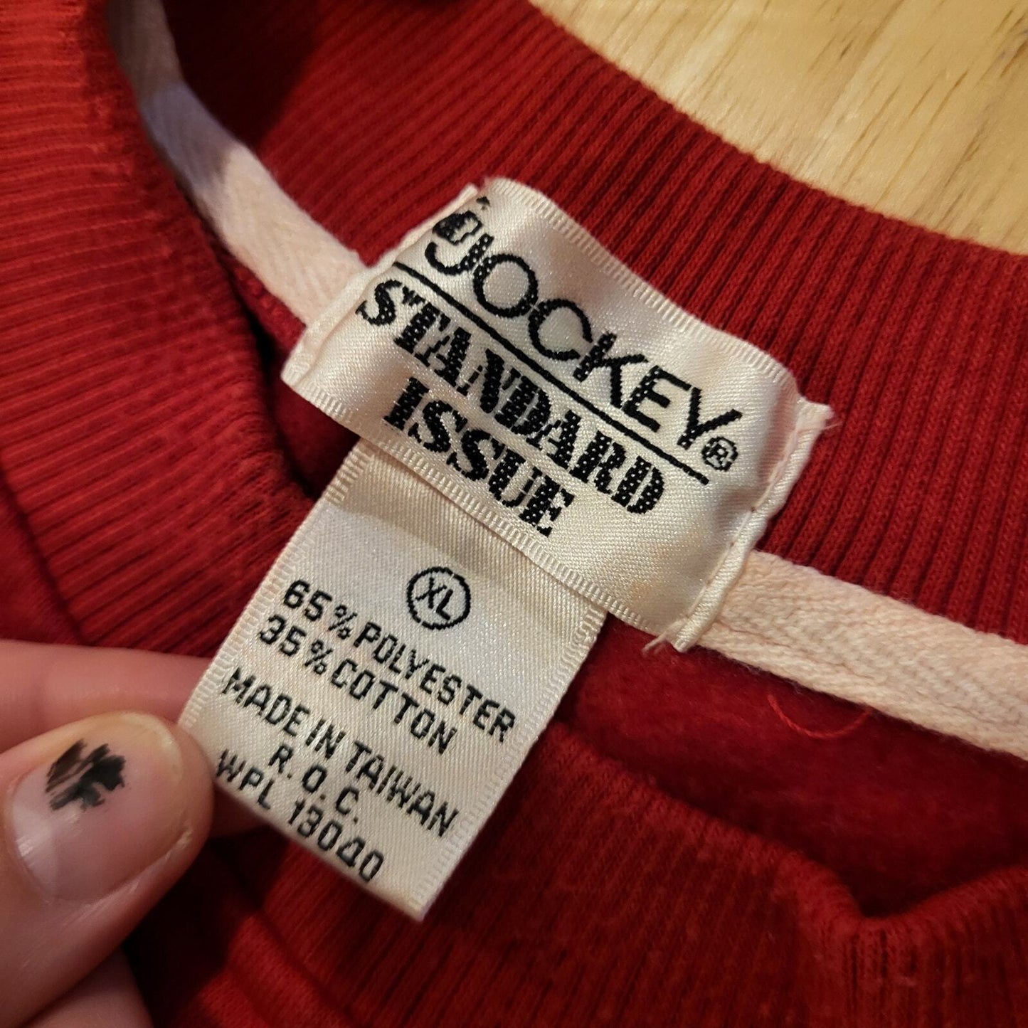 Vintage Jockey Yukon Rescue Sweatshirt XL St. Bernard Snowmobile Cotton Blend