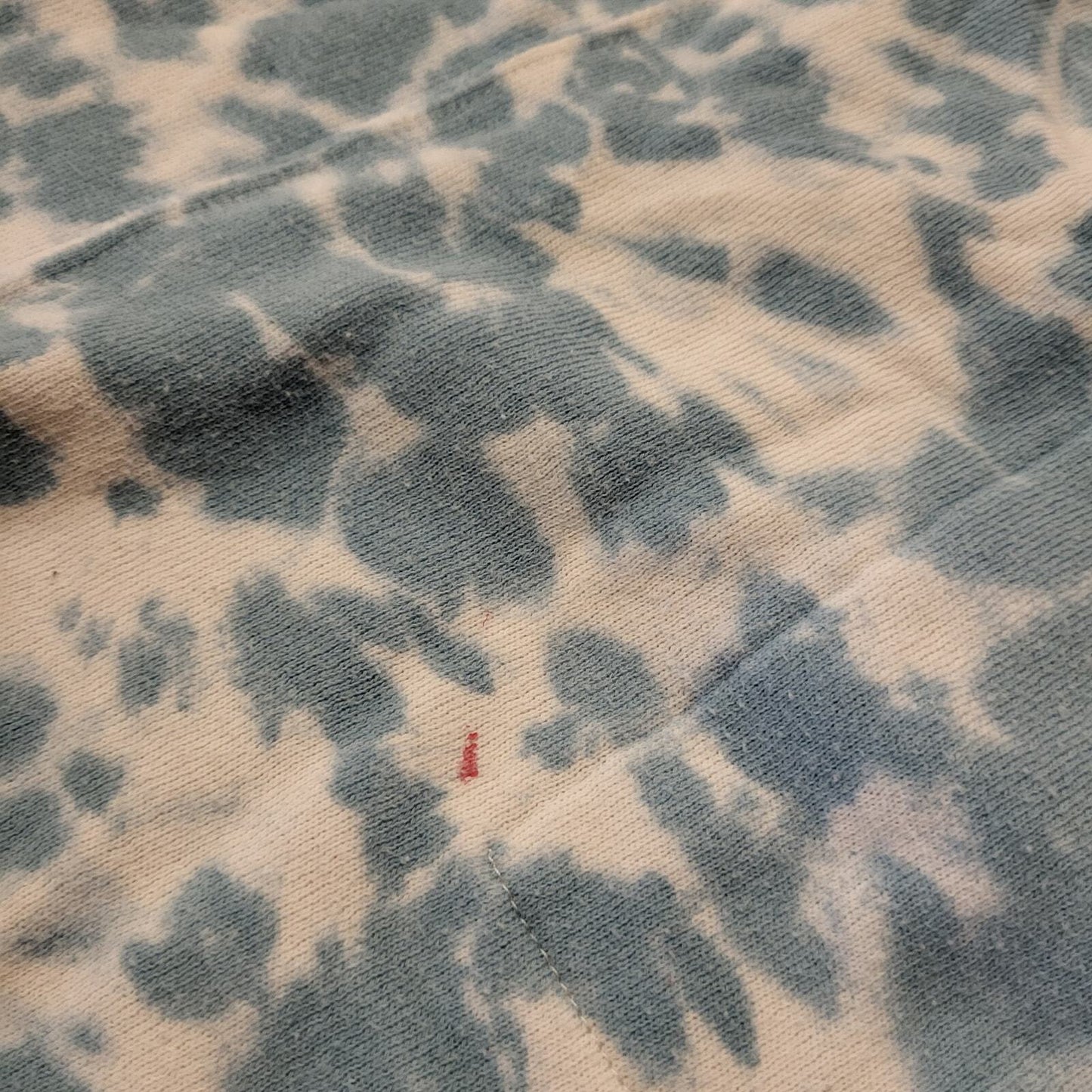 Colsie Blue Tie Dye Jersey Sweatpants Overalls XL 21" P2P (See photo for Spot)