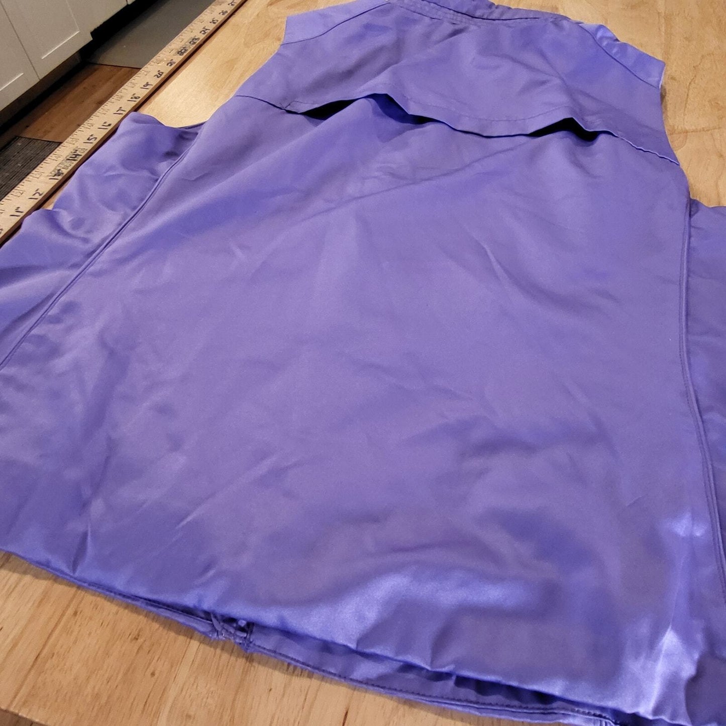 Purple Ralph Lauren Golf Zip Vest XL Pockets Breathable 22" P2P 22" Long