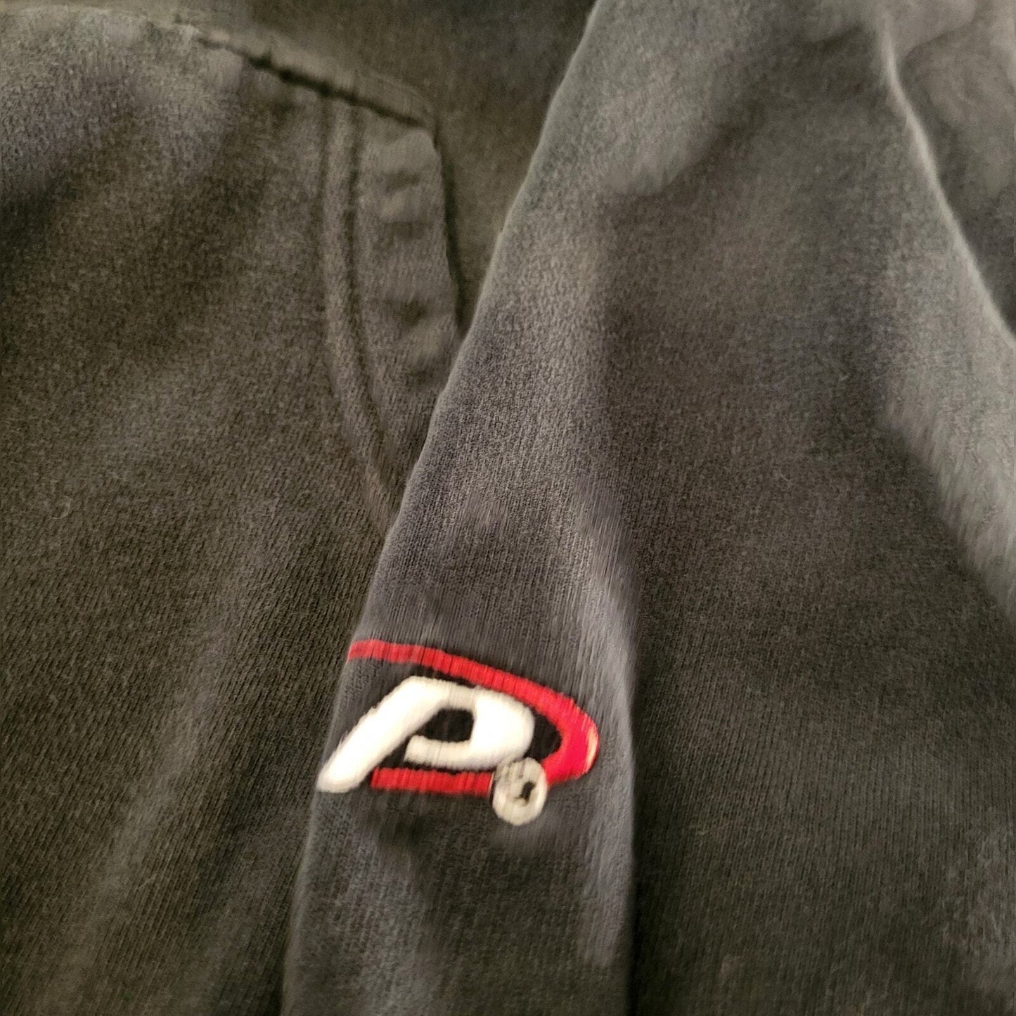 Georgia Bulldogs Pro Player Hoodie 2XL Black  Red Long Sleeve Terry Front Pouch 