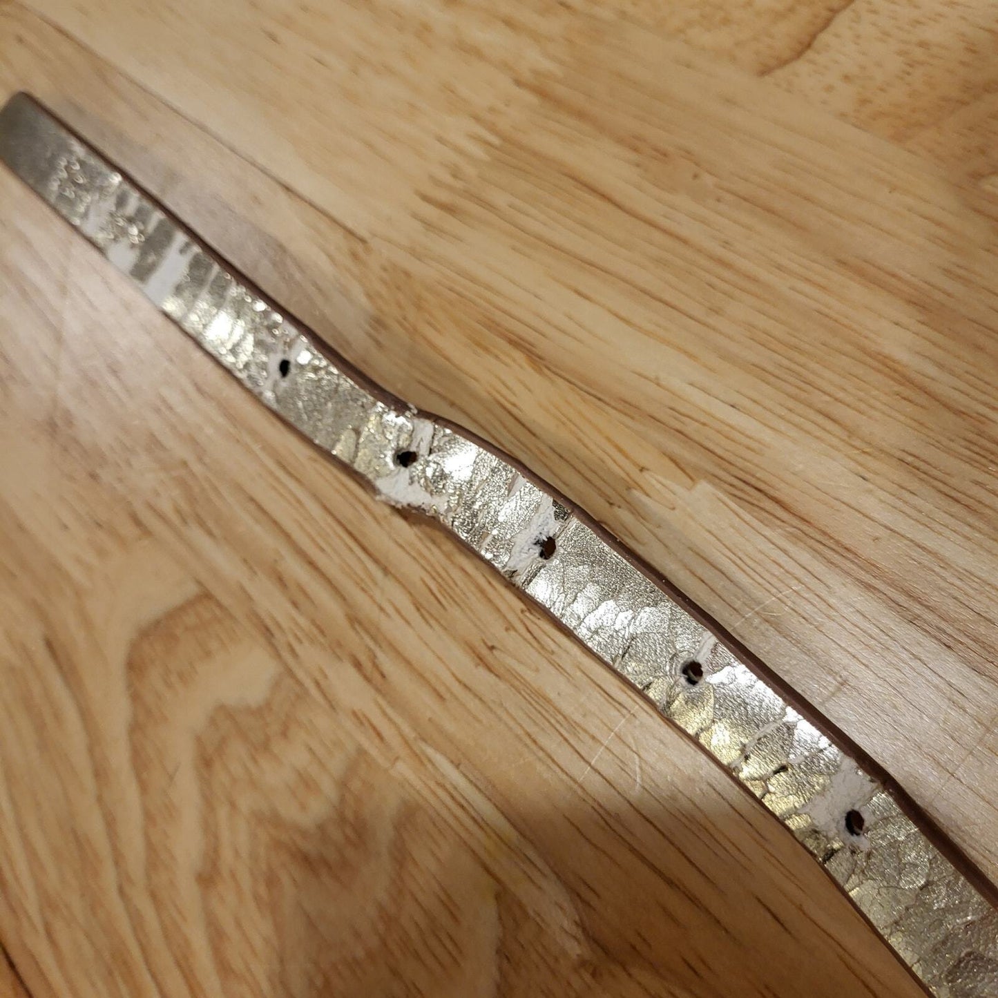 36" Gold Bow Skinny Belt 2" Bow 1/2" wide Lilly Pulitzer