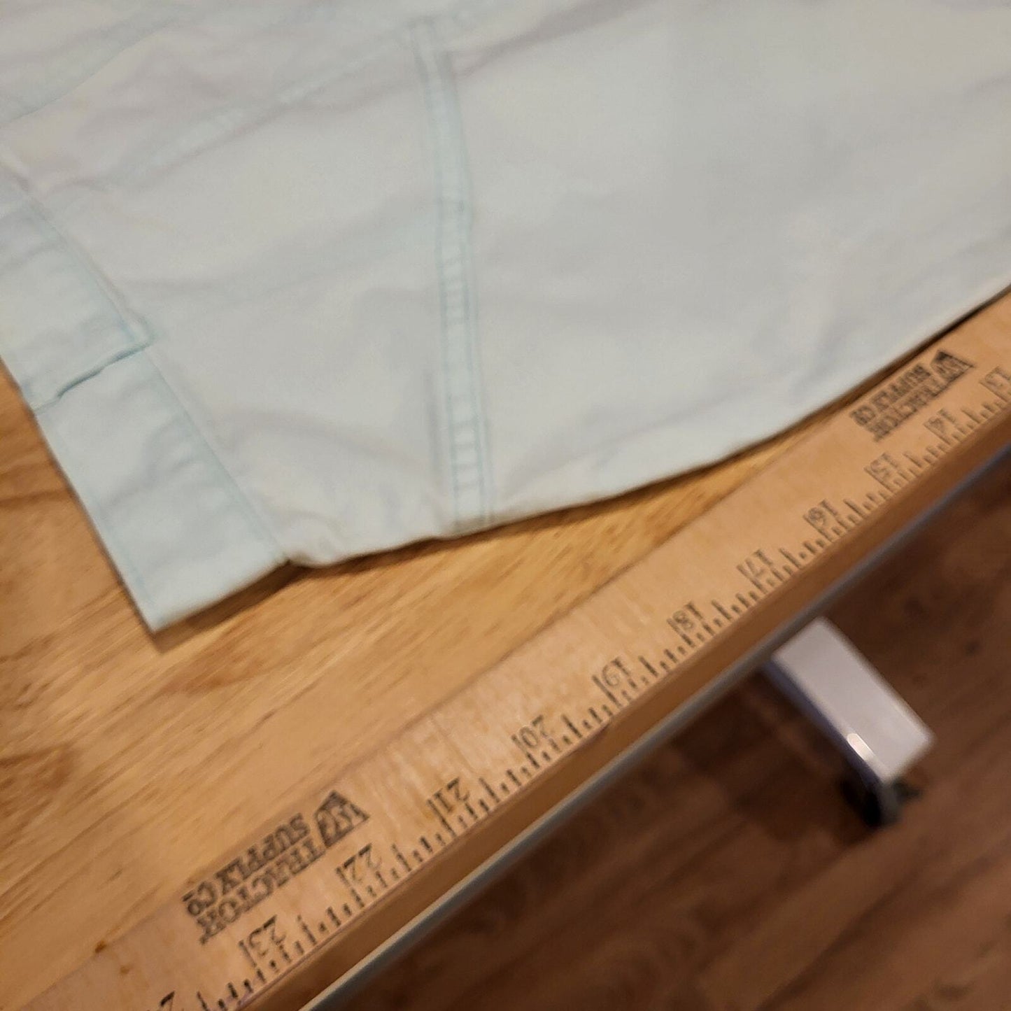 Vintage Cherokee denim baby blue denim pencil skirt 26" Waist