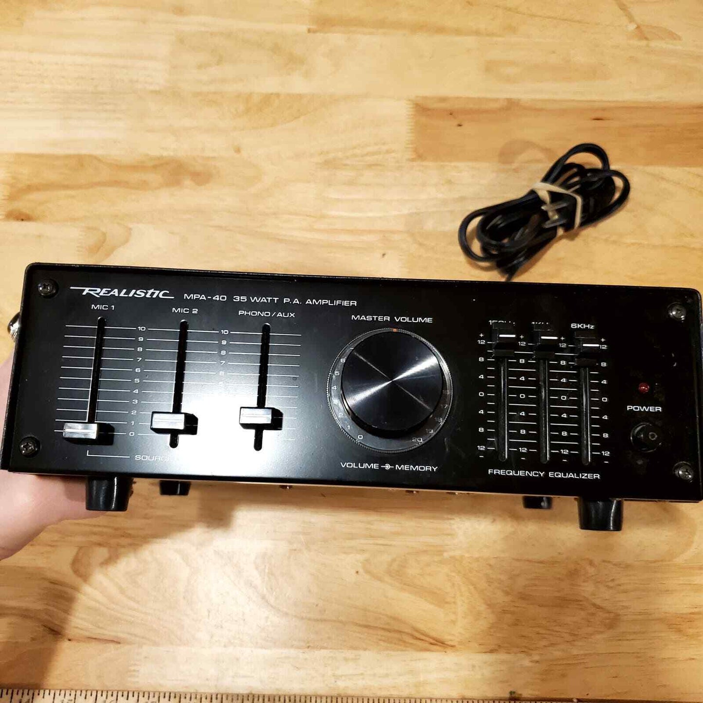 Realistic Mpa 40 35 watt PA Amplifier 