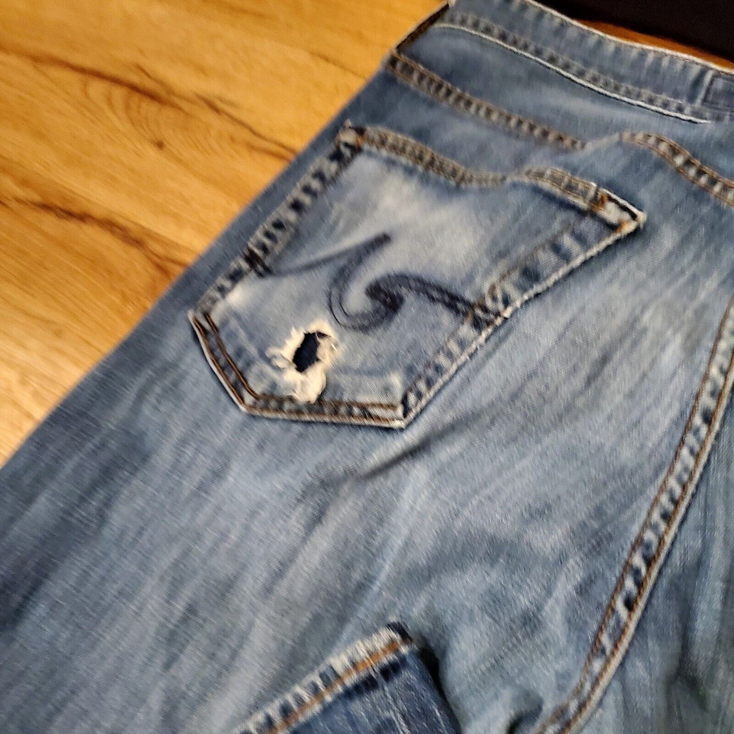 Adriano Goldschmied Jeans The Protege Straight Leg 36x32 Made in the USA 