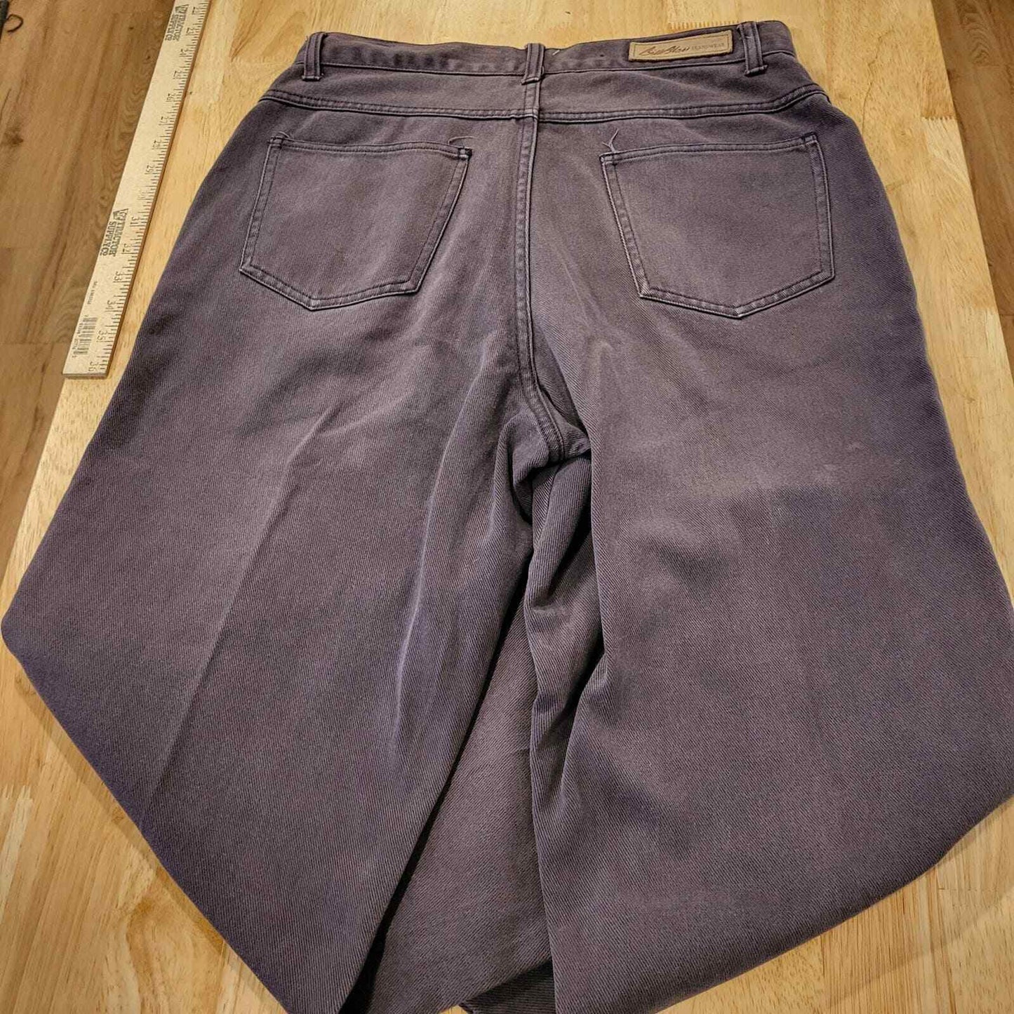 Bill Blass Vintage Easy Fit Purple Jeans 10 Short 28" Inseam 100% Cotton