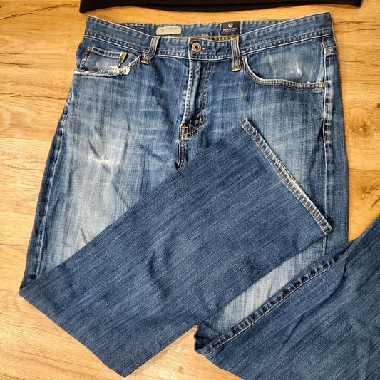 Adriano Goldschmied Jeans The Protege Straight Leg 36x32 Made in the USA 